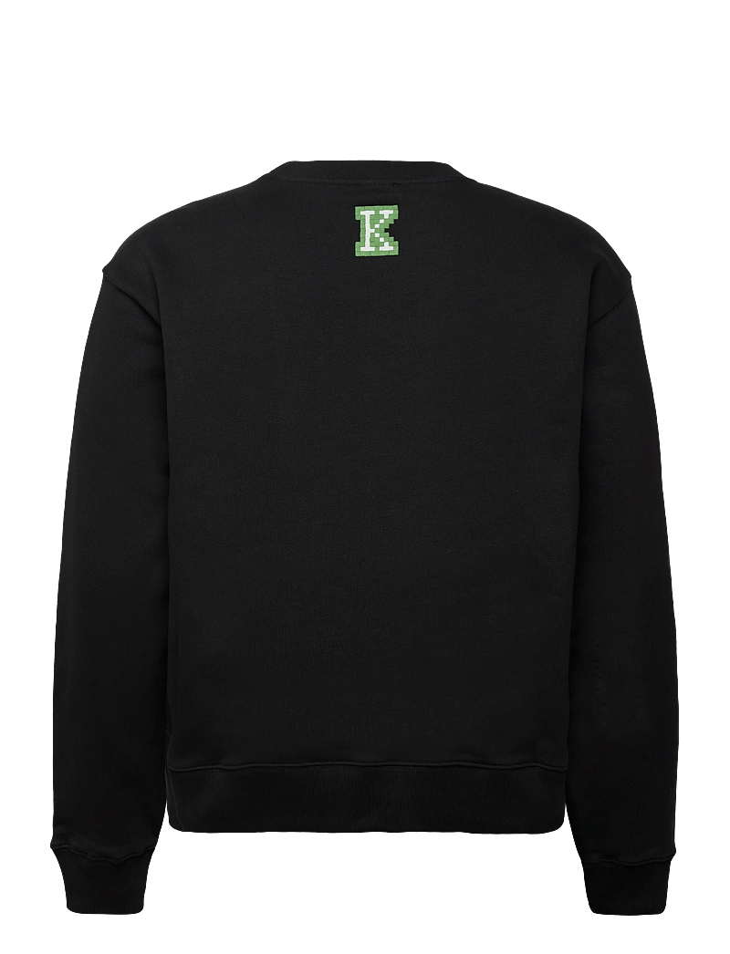 KENZO - Sweat KENZO PIXEL SWEATSHIRT - tøj - black/ - 1