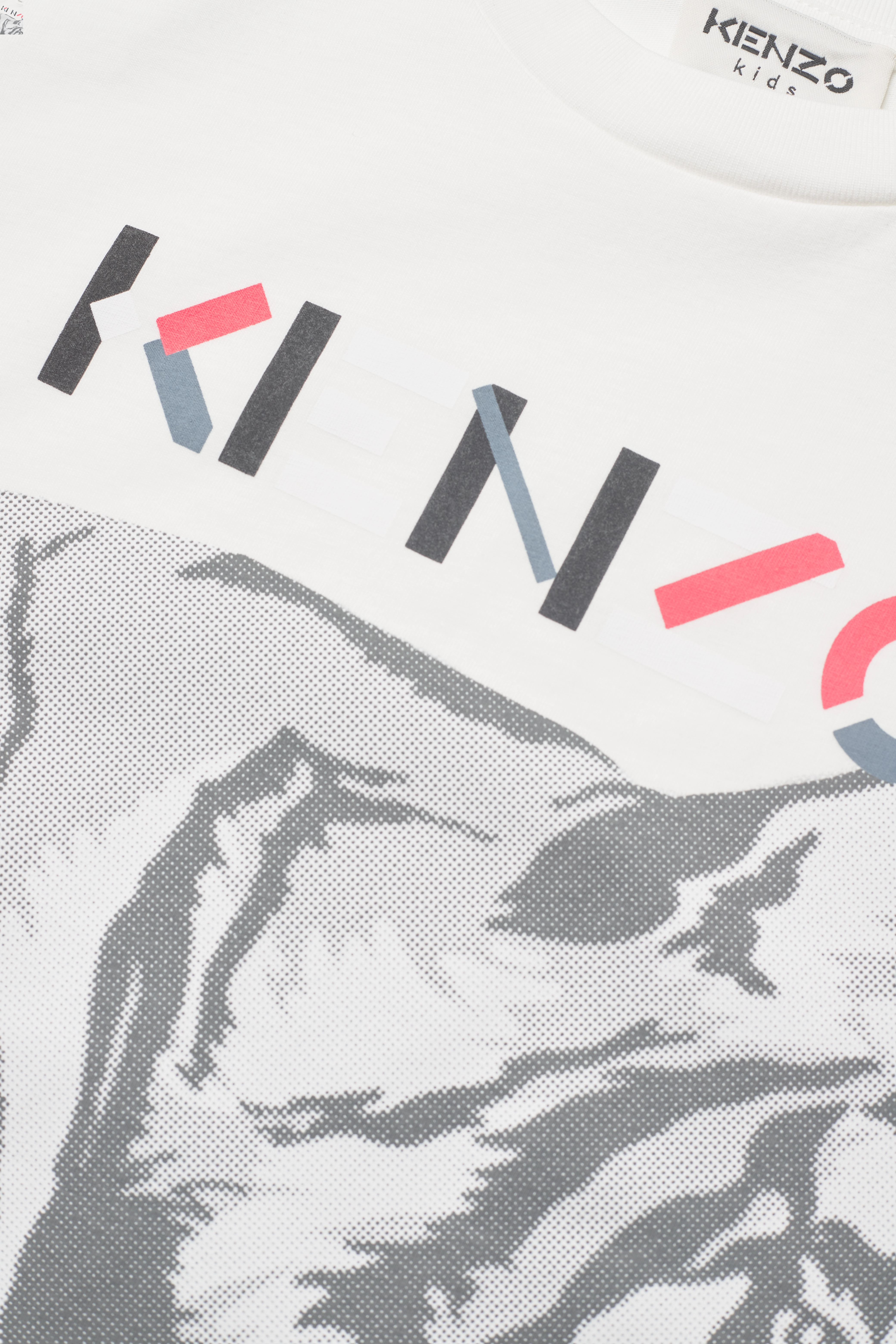 Kenzo - Short Sleeves Tee-Shirt - off white - 2