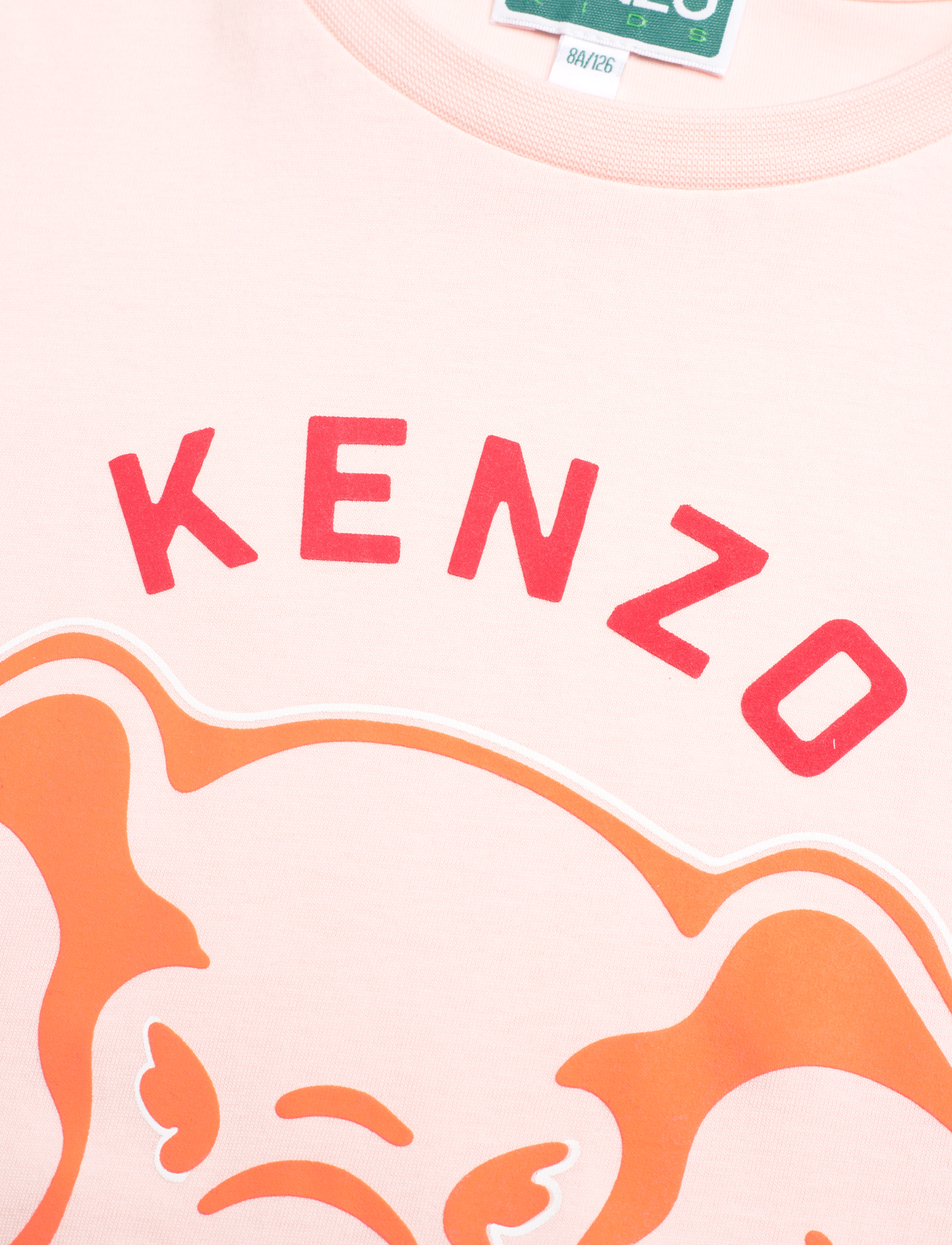 Kenzo - SHORT SLEEVED DRESS - veiled pink - 2