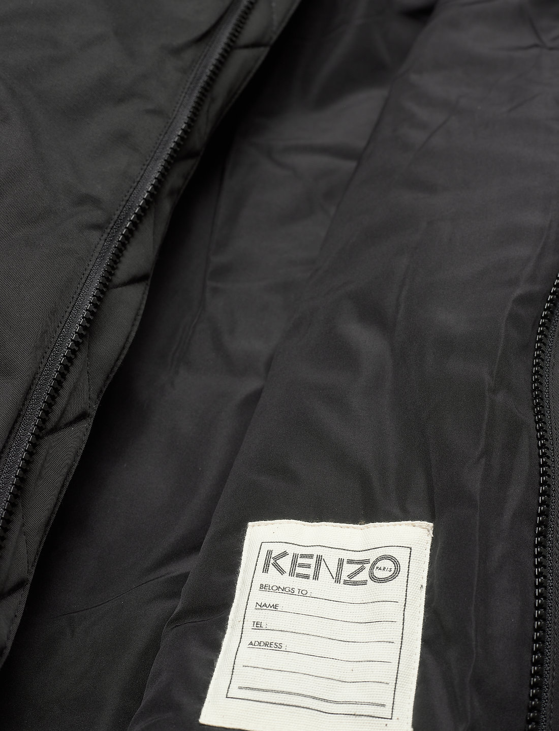 Kenzo 2025 black coat