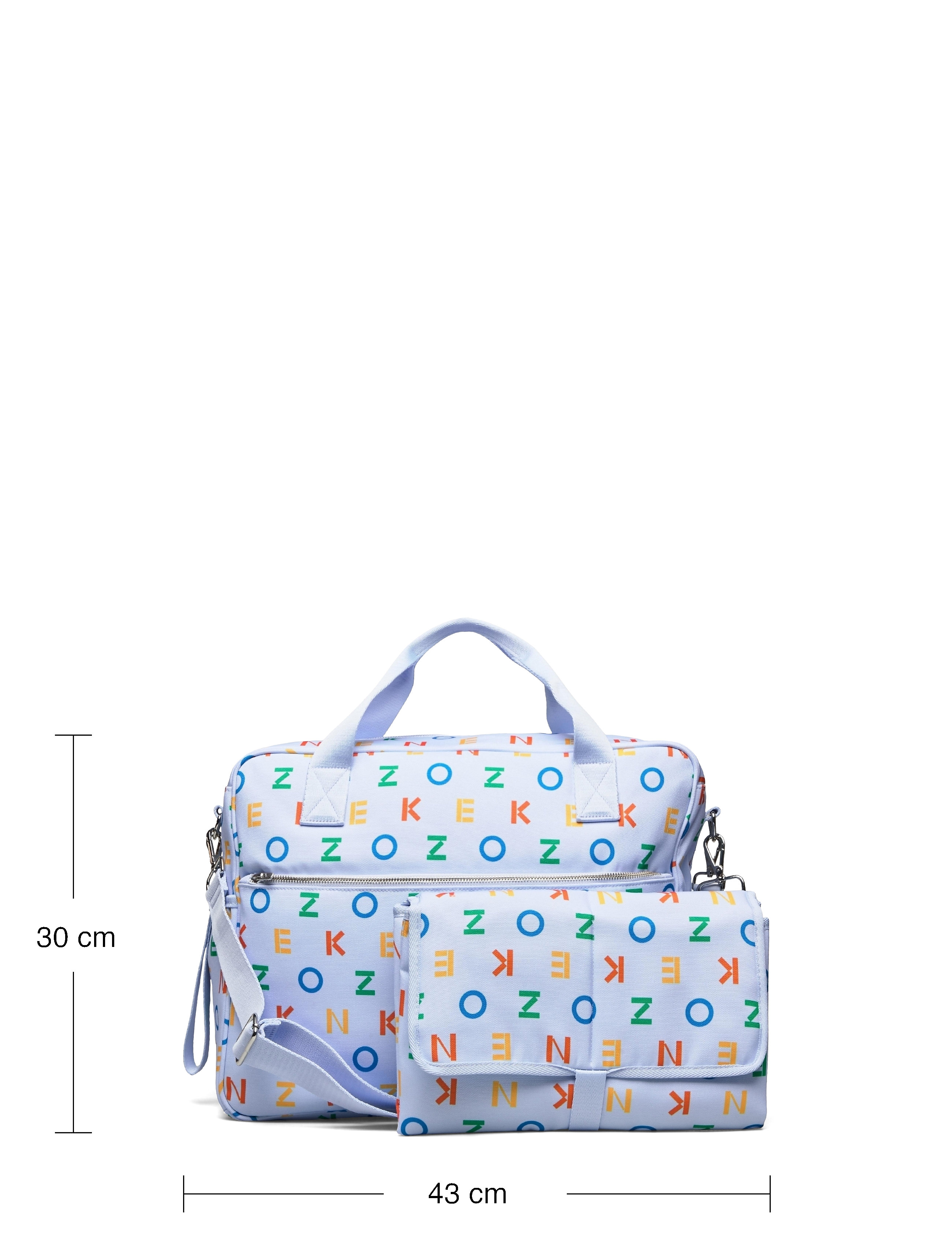 Kenzo - SMALL SUITCASE - pale blue - 4