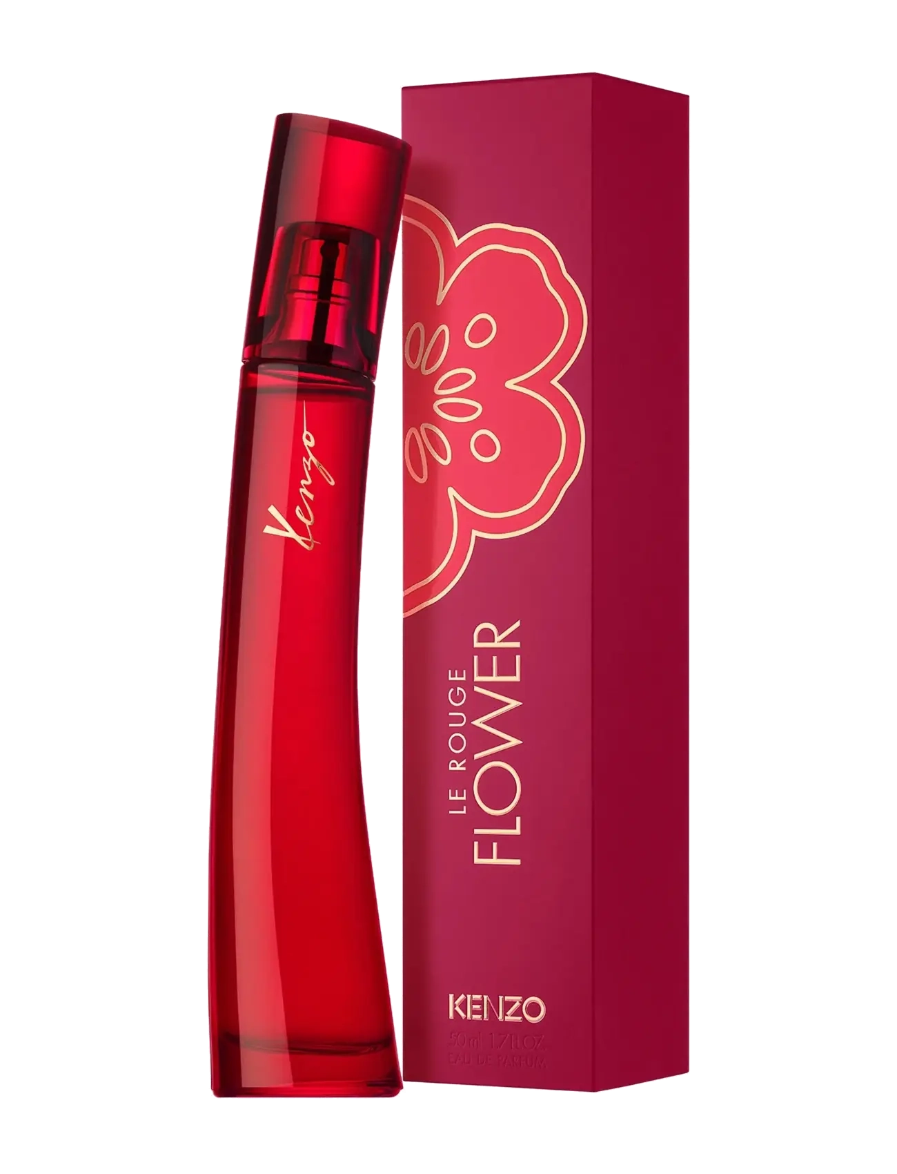 Kenzo Fragrance - Flower by Kenzo Le Rouge Eau de parfum 50 ml - bliv klar til date night - clear - 1