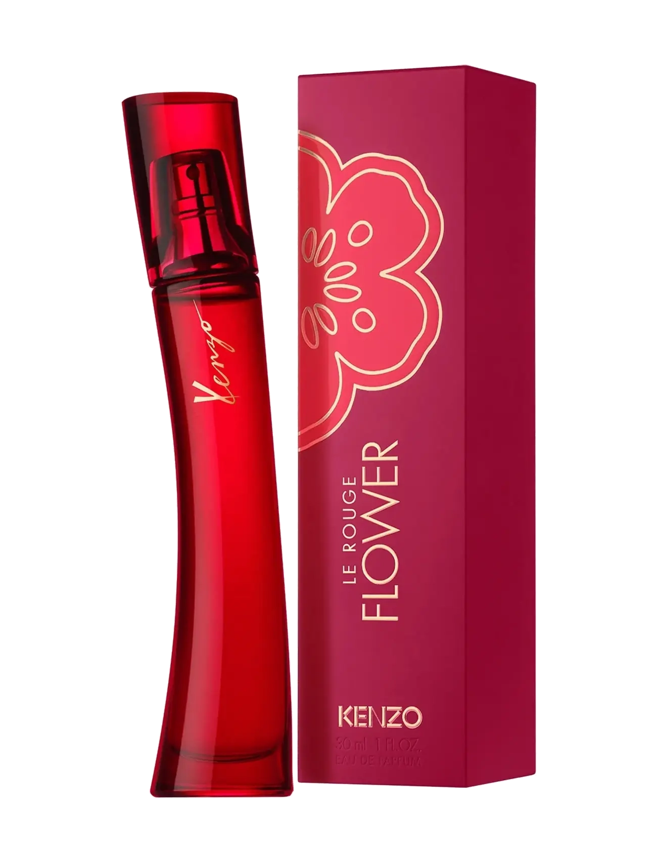 Kenzo Fragrance - Flower by Kenzo Le Rouge Eau de parfum 30 ml - bliv klar til date night - clear - 1