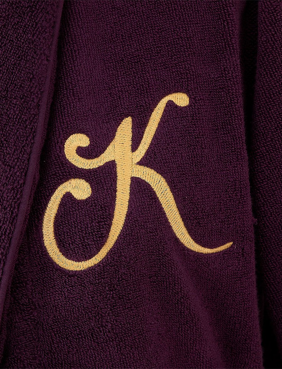 Kenzo Home - KVARSITY Bath robe - alltags-style - aubergi - 5