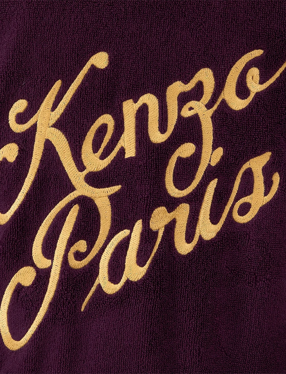 Kenzo Home - KVARSITY Bath robe - køb efter pris - aubergi - 4