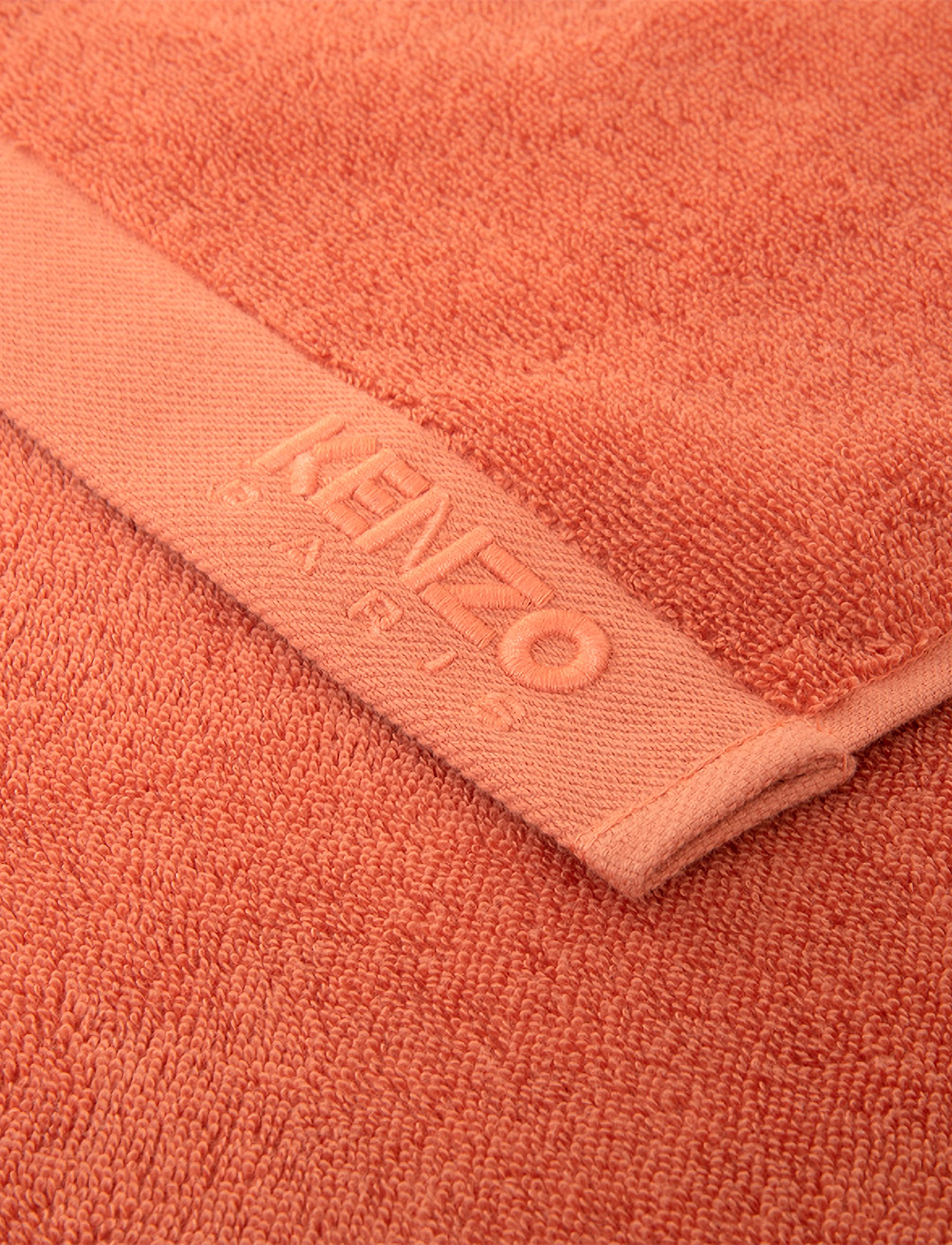 Kenzo Home - KZICONIC Guest towel - gästehandtücher - abricot - 0