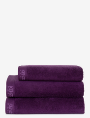 Kenzo Home - KZICONIC Bath sheet - vonios kambario tekstilė - aubergi - 1
