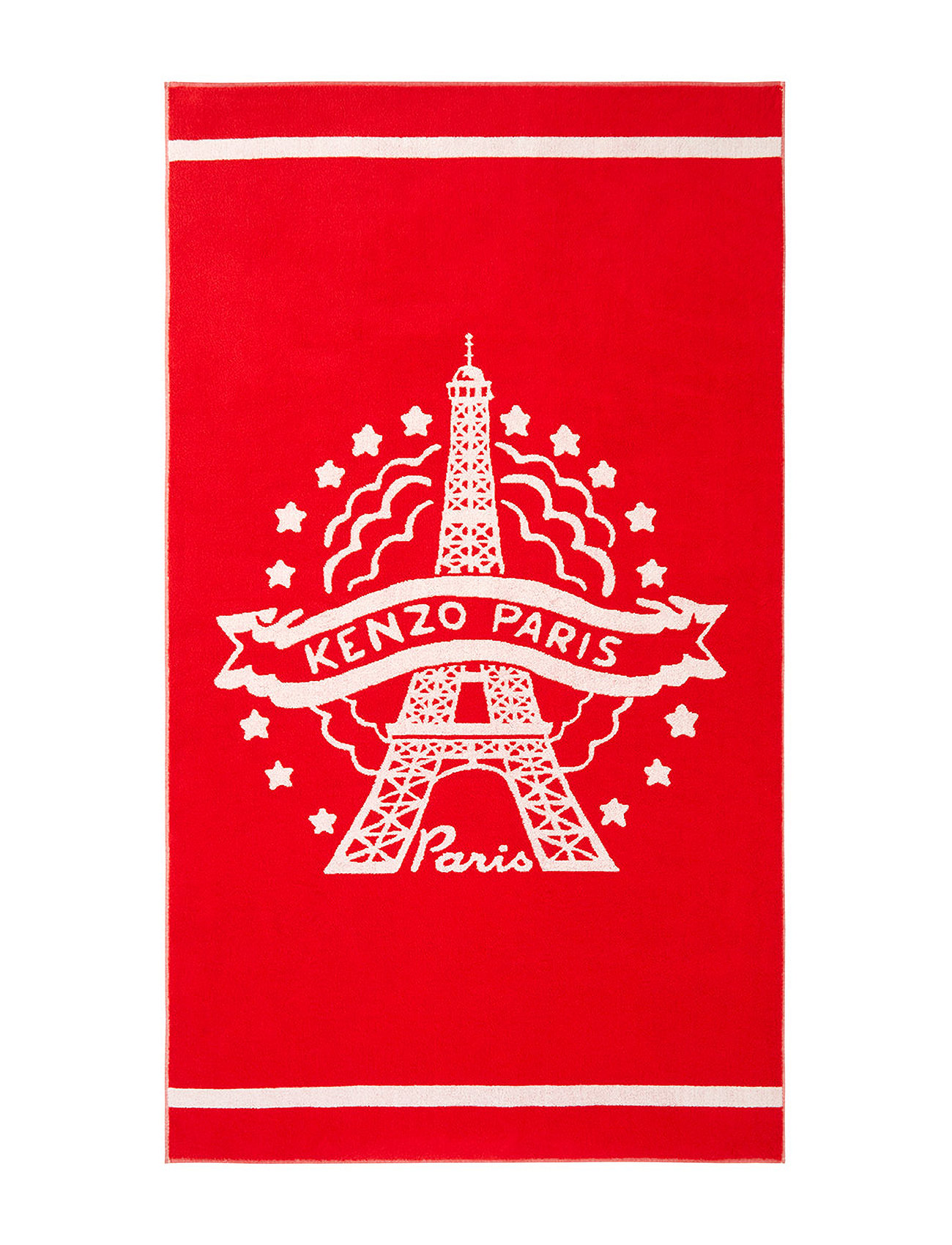 Kenzo Home - KEIFFEL Beach towel - vannitoa tekstiilid - rouge - 0