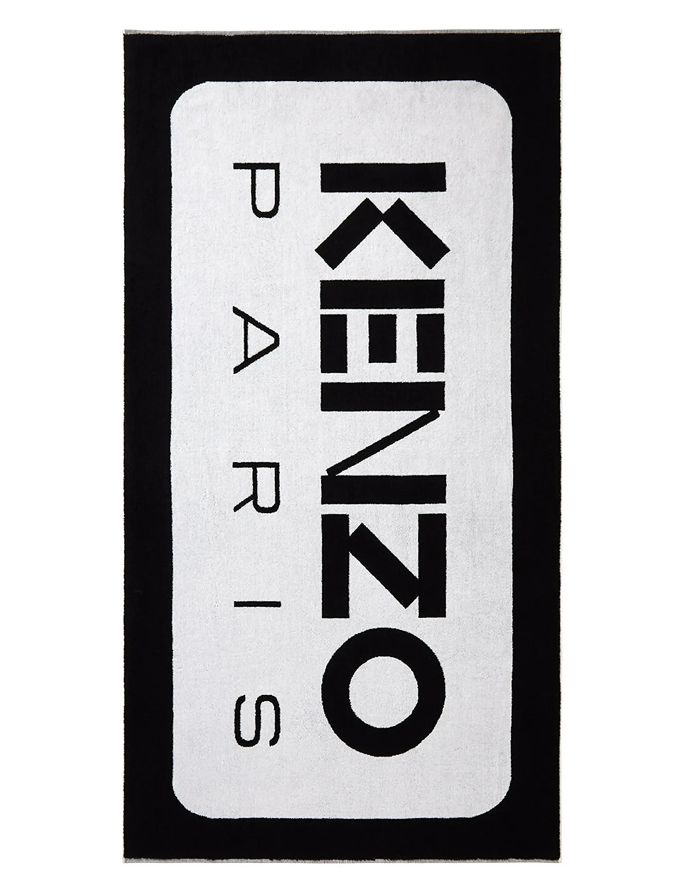 KENZO Einrichtung Klabel Beach Handtuch Schwarz - 90X160CM - Unisex