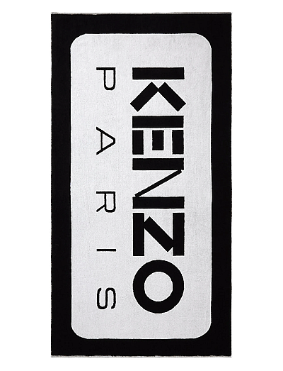 Kenzo Home KLABEL Beach towel - Rätikud - BLACK / black