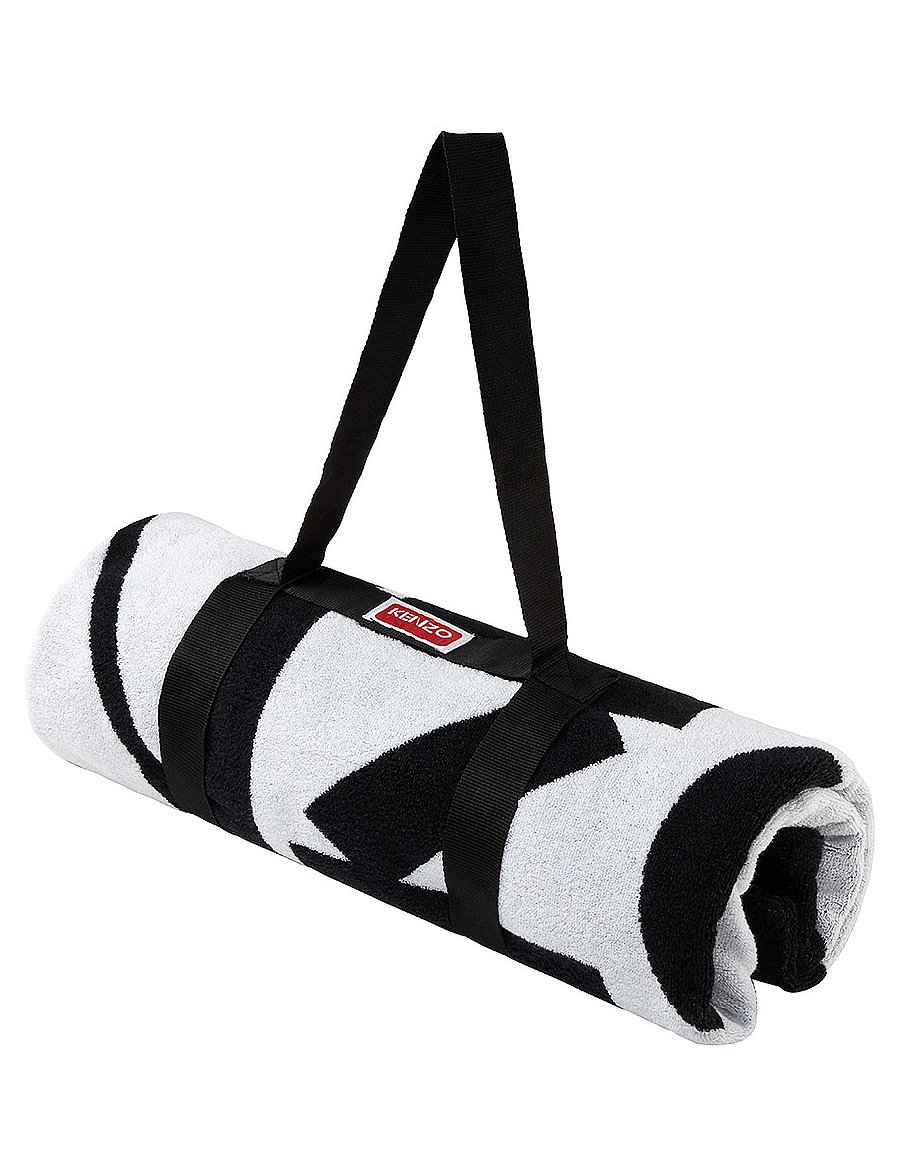 Kenzo Home - KLABEL Beach towel - badetücher - black - 3