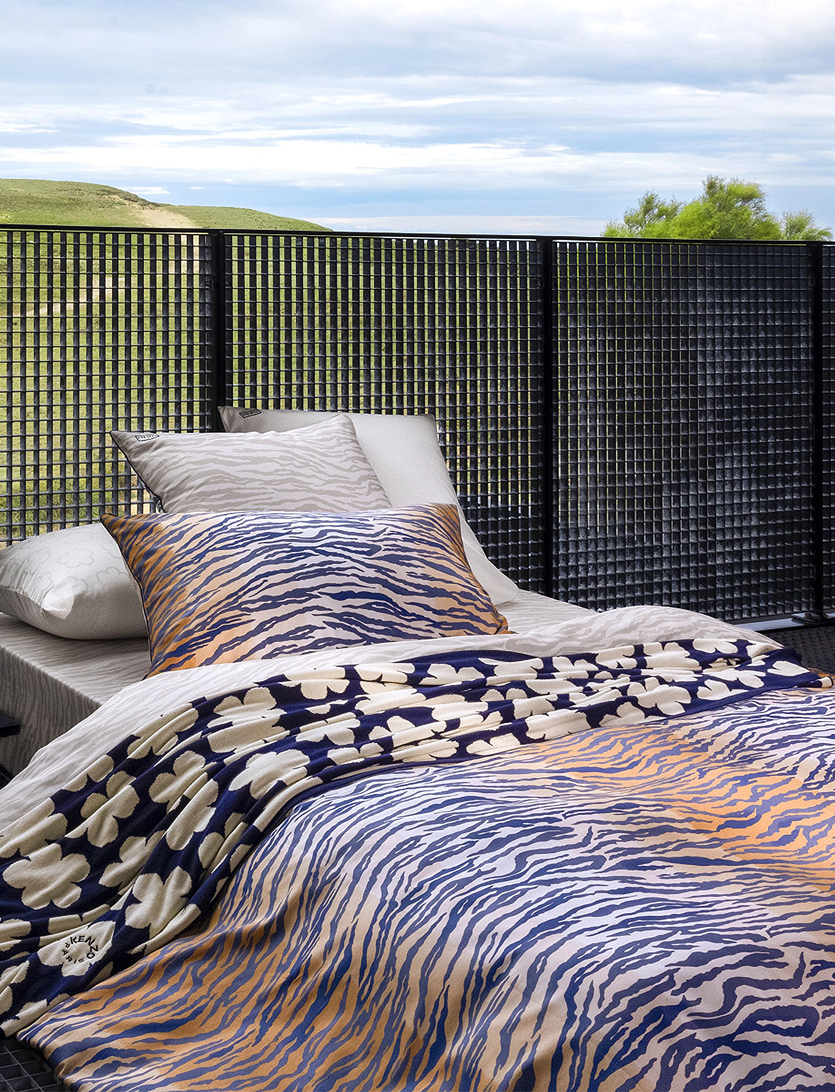 Kenzo Home Ktora Duvet Cover, 200X200 cm, Bedtextiles, Mehrfarbig/gemustert - Covers, Homeware