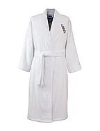 KVTIGER Bath robe - WHITEH