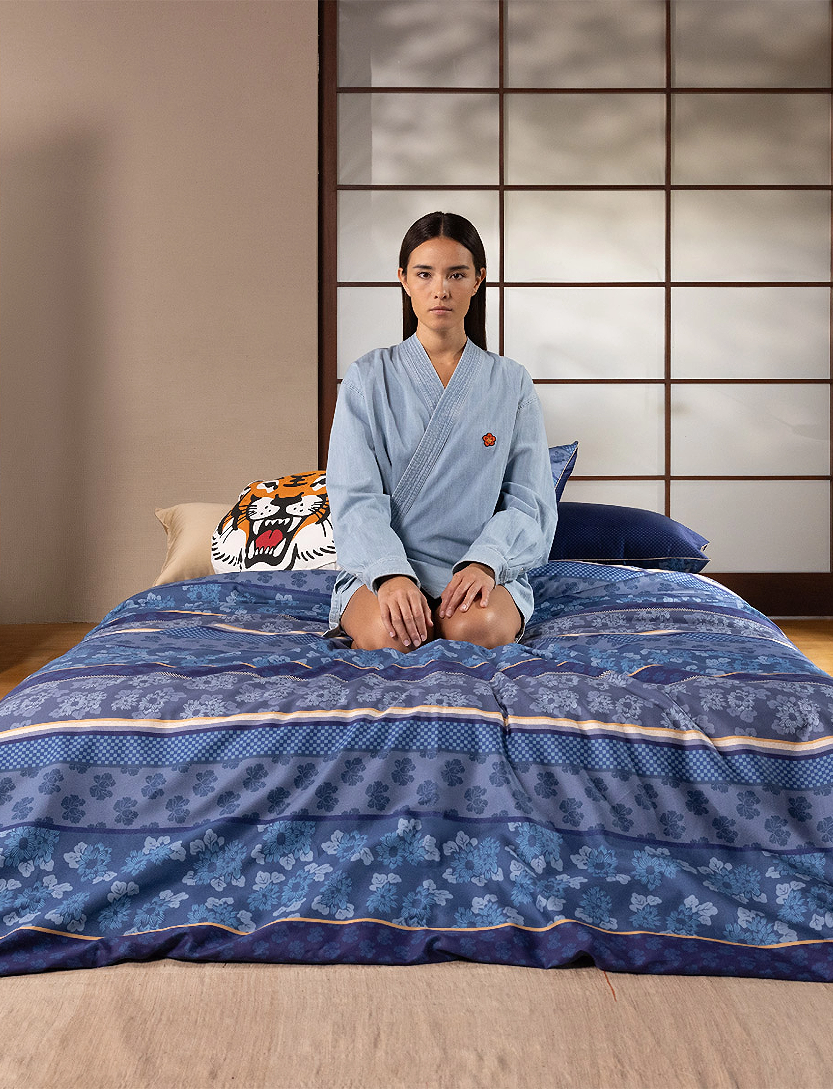 Kenzo Home - KORIGAMI Fitted sheet - multicolor - 5
