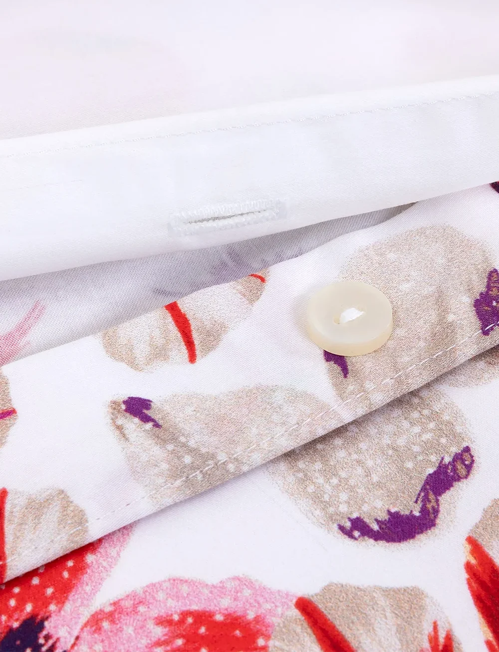 Kenzo Home - KFLEUR Duvet cover - shop by price - multicolor - 4