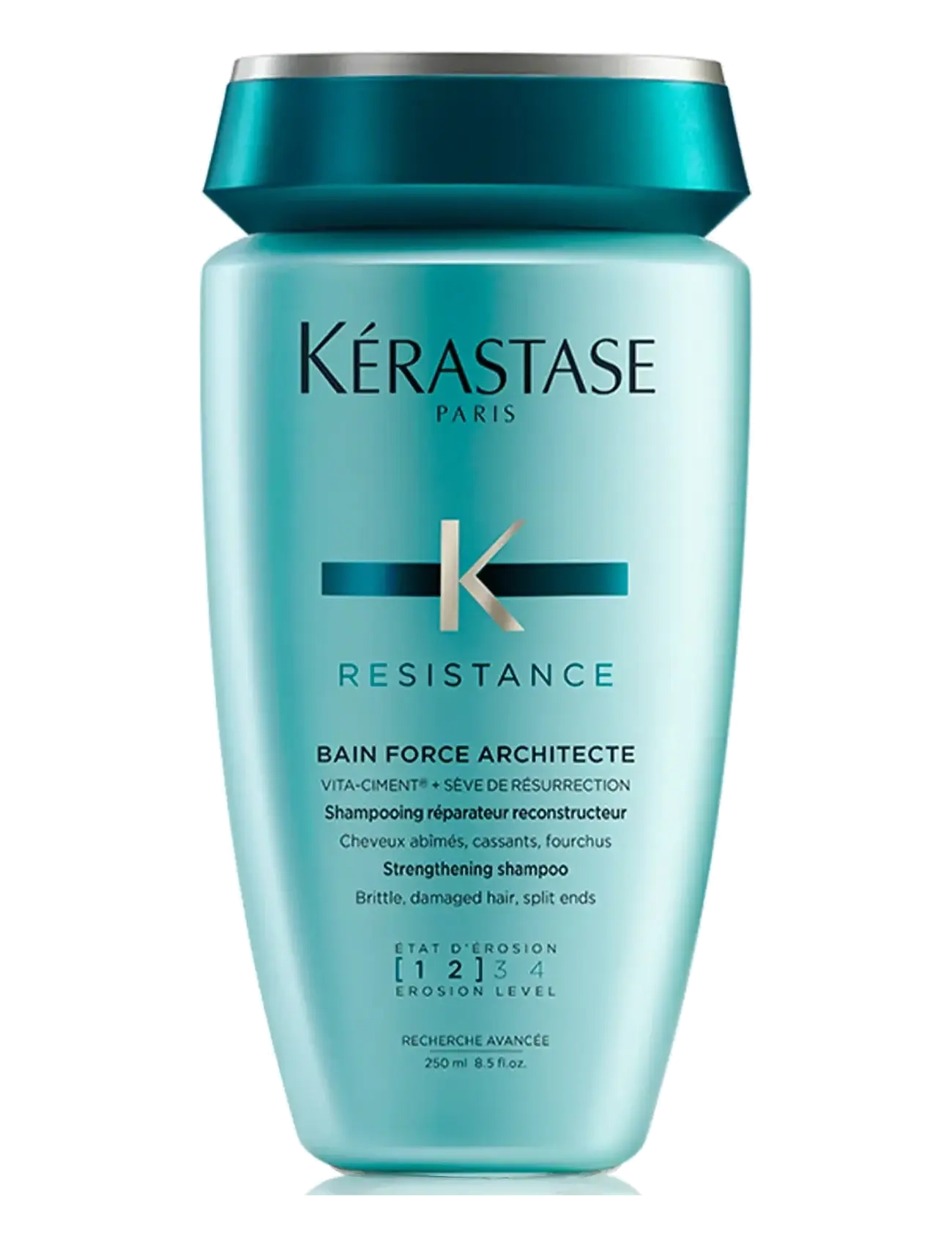 Kérastase Kérastase Resistance Bain Force Architecte Shampoo 250 ml, 250 ml, Nude, Pleje > Shampoo, Dame