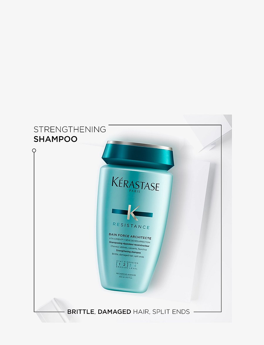 Kérastase - Kérastase Resistance Bain Force Architecte Shampoo 250 ml - hårpleje - no colour - 1