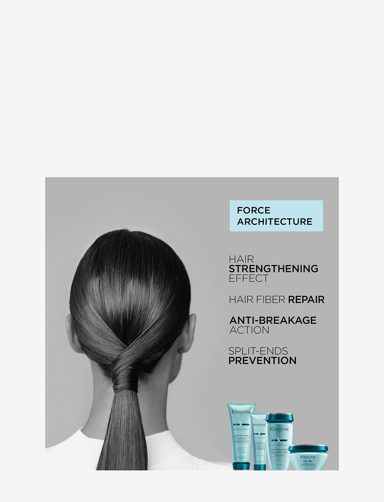 Kérastase - Resistance Bain Force Architecte Shampoo - shampoo - no colour - 3