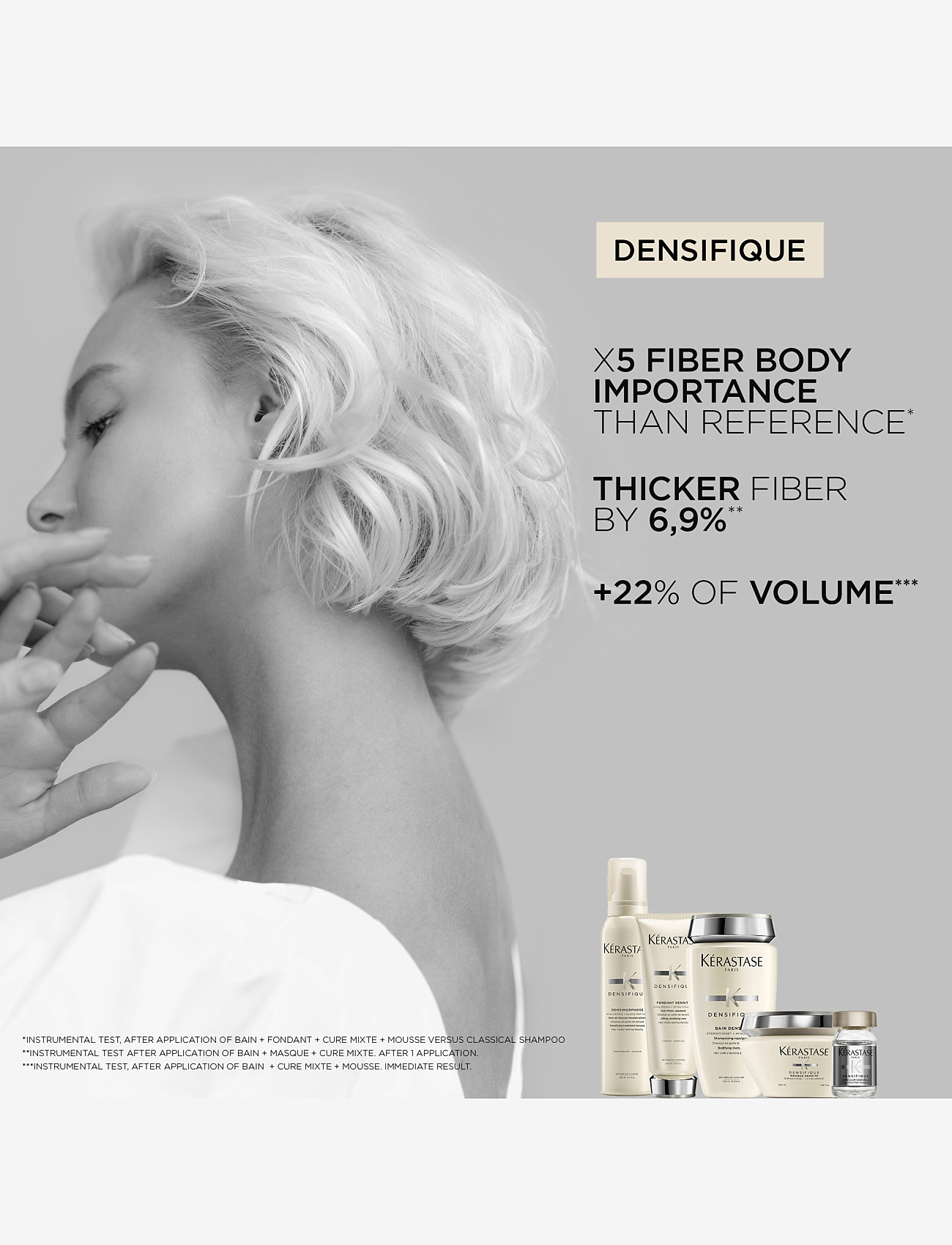 Kérastase - Kérastase Densifique Bain Densité Shampoo 500 ml - shampoo - clear - 2