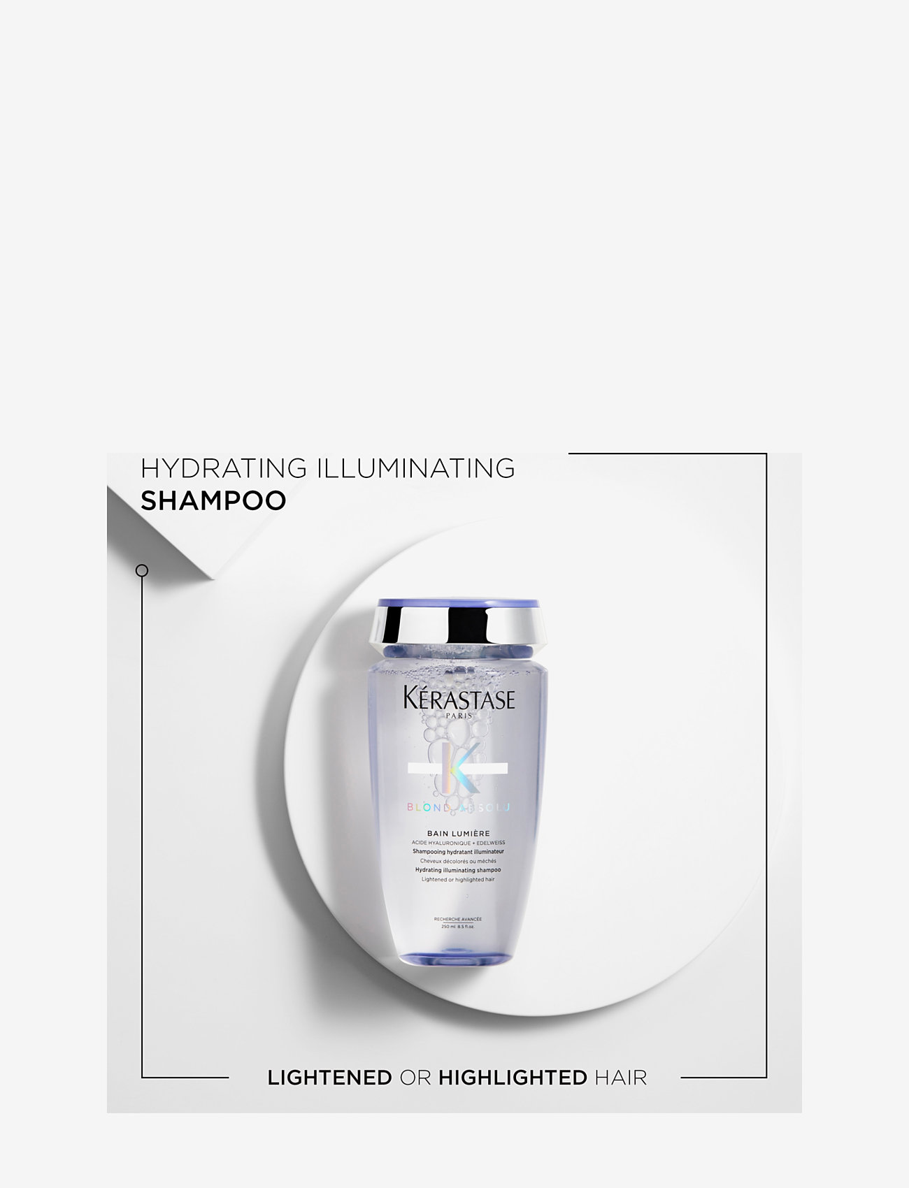 Kérastase - Blond Absolu Bain Lumière Shampoo - silvershampoo - no colour - 1