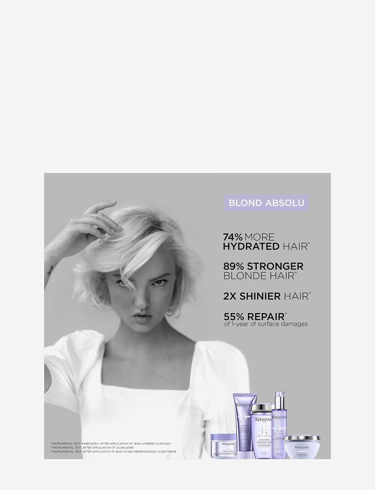 Kérastase - Blond Absolu Bain Lumière Shampoo - silvershampoo - no colour - 3