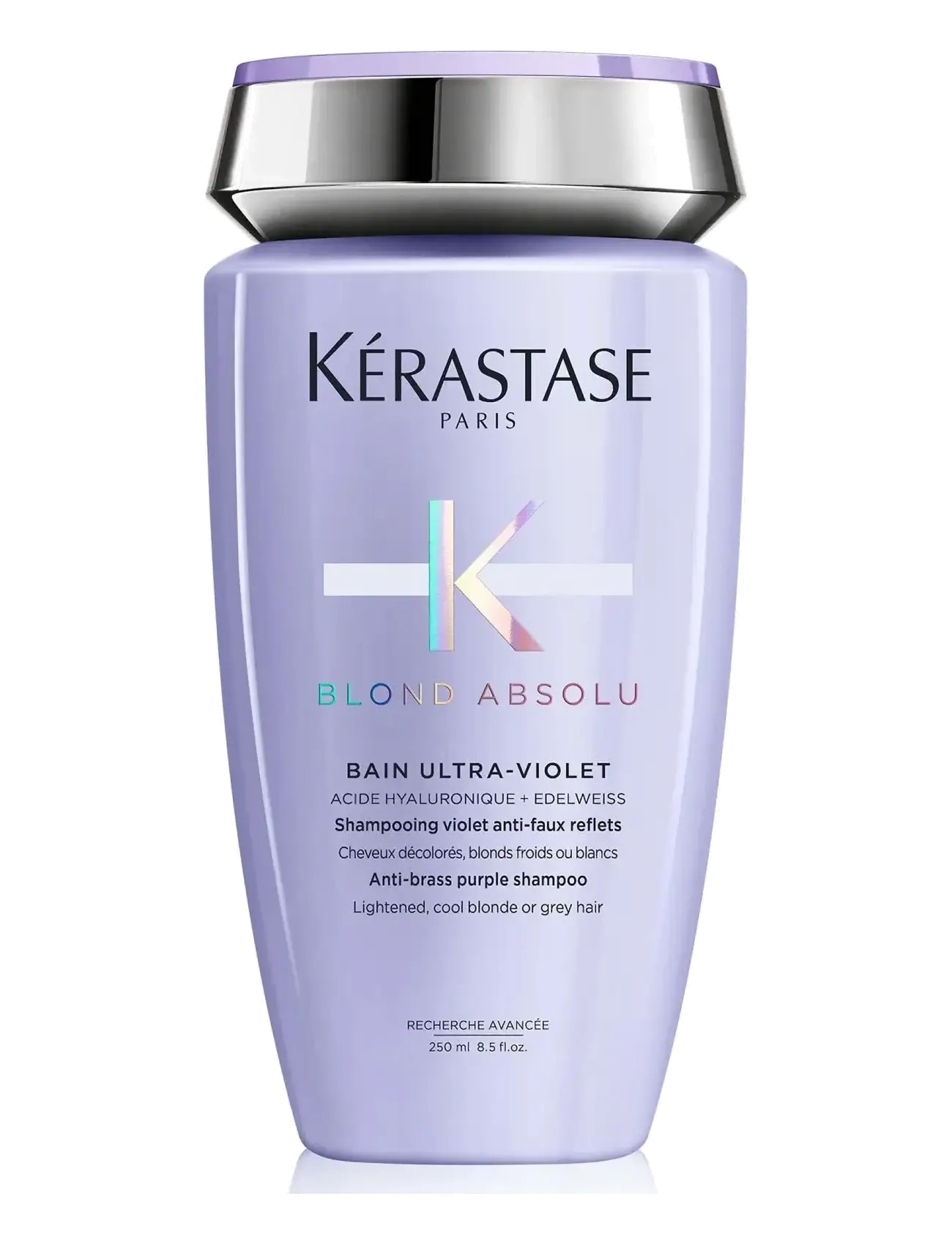 Kérastase Blond Absolu Bain Ultra-Violet Shampoo, Sølvshampoo, Lila, Str: 250 ml