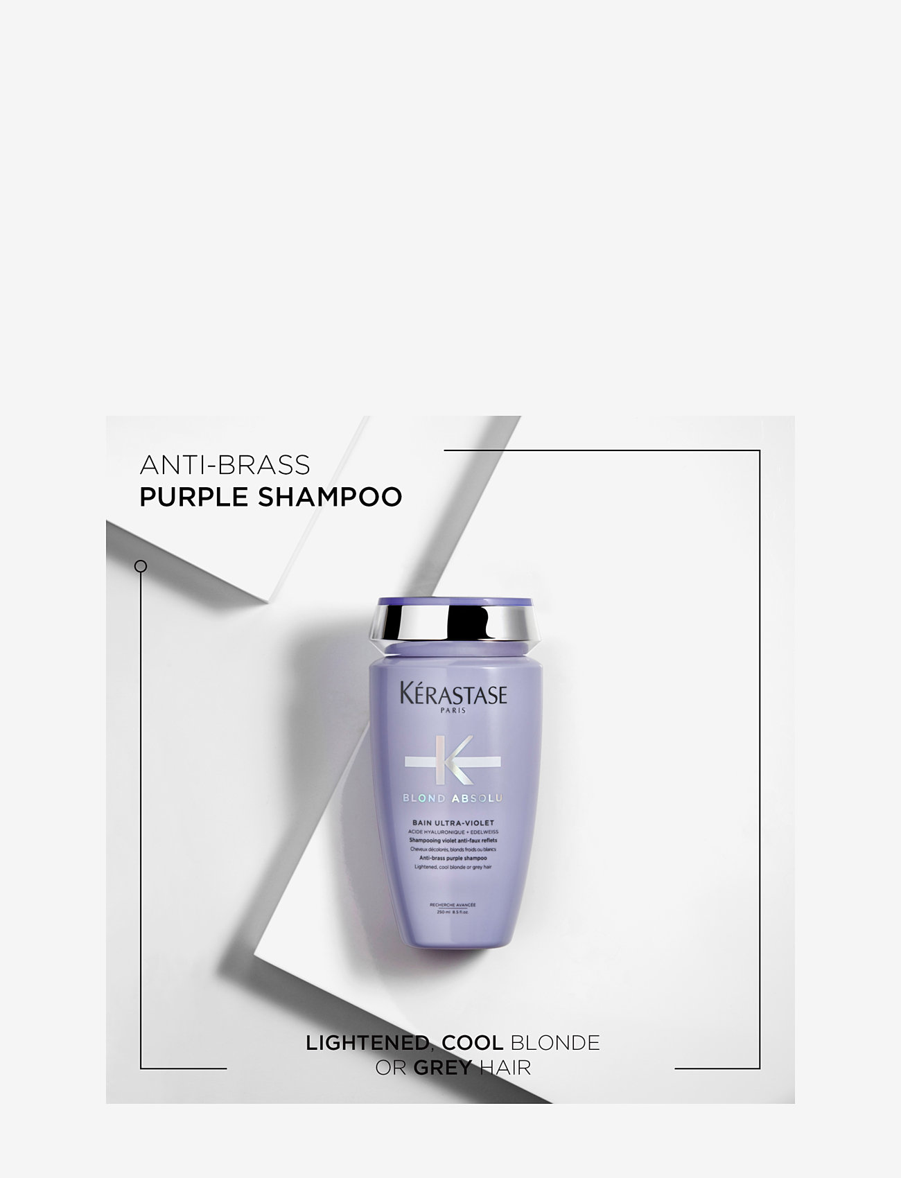 Kérastase - Blond Absolu Bain Ultra-Violet Shampoo - sølvsjampo - no colour - 1