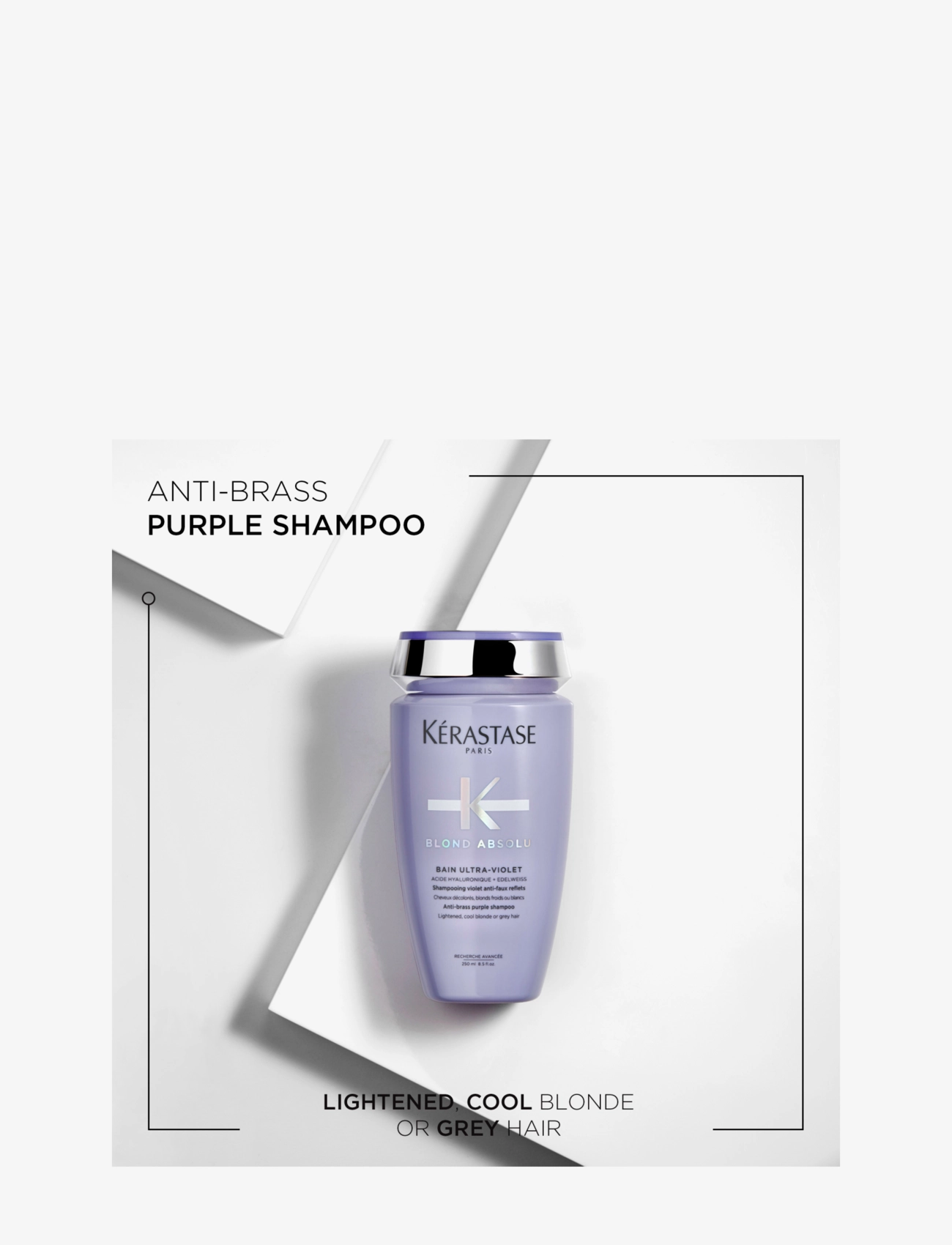 Kérastase - Blond Absolu Bain Ultra-Violet Shampoo - sommerens hårprodukter - no colour - 1