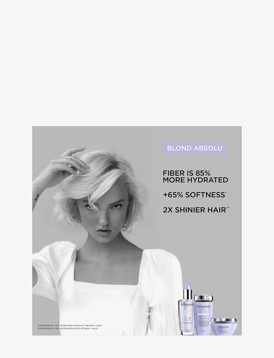 Kérastase - Blond Absolu Bain Ultra-Violet Shampoo - sommerens hårprodukter - no colour - 4