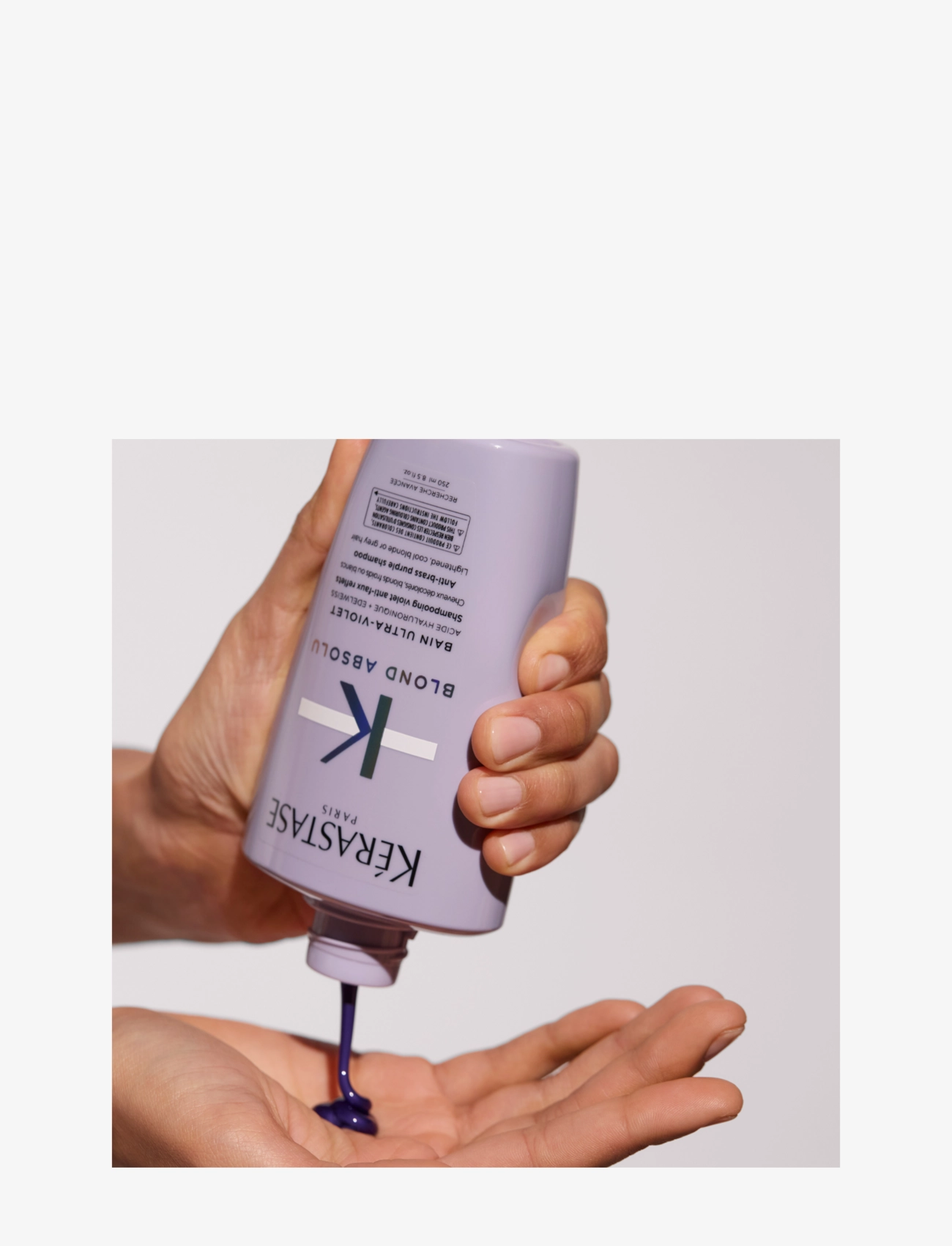 Kérastase - Blond Absolu Bain Ultra-Violet Shampoo - sommerens hårprodukter - no colour - 5