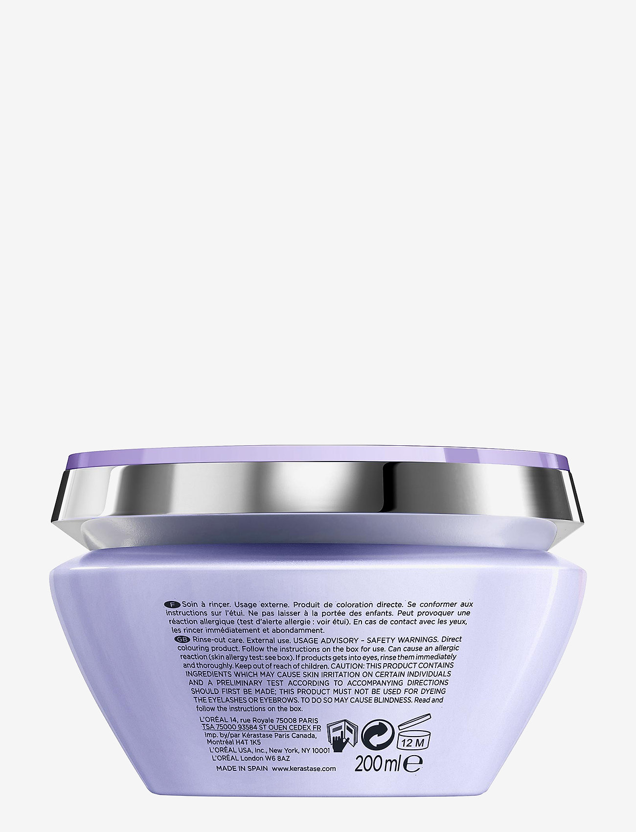 Blond Absolu Masque Ultra-Violet Purple Hair Mask 3
