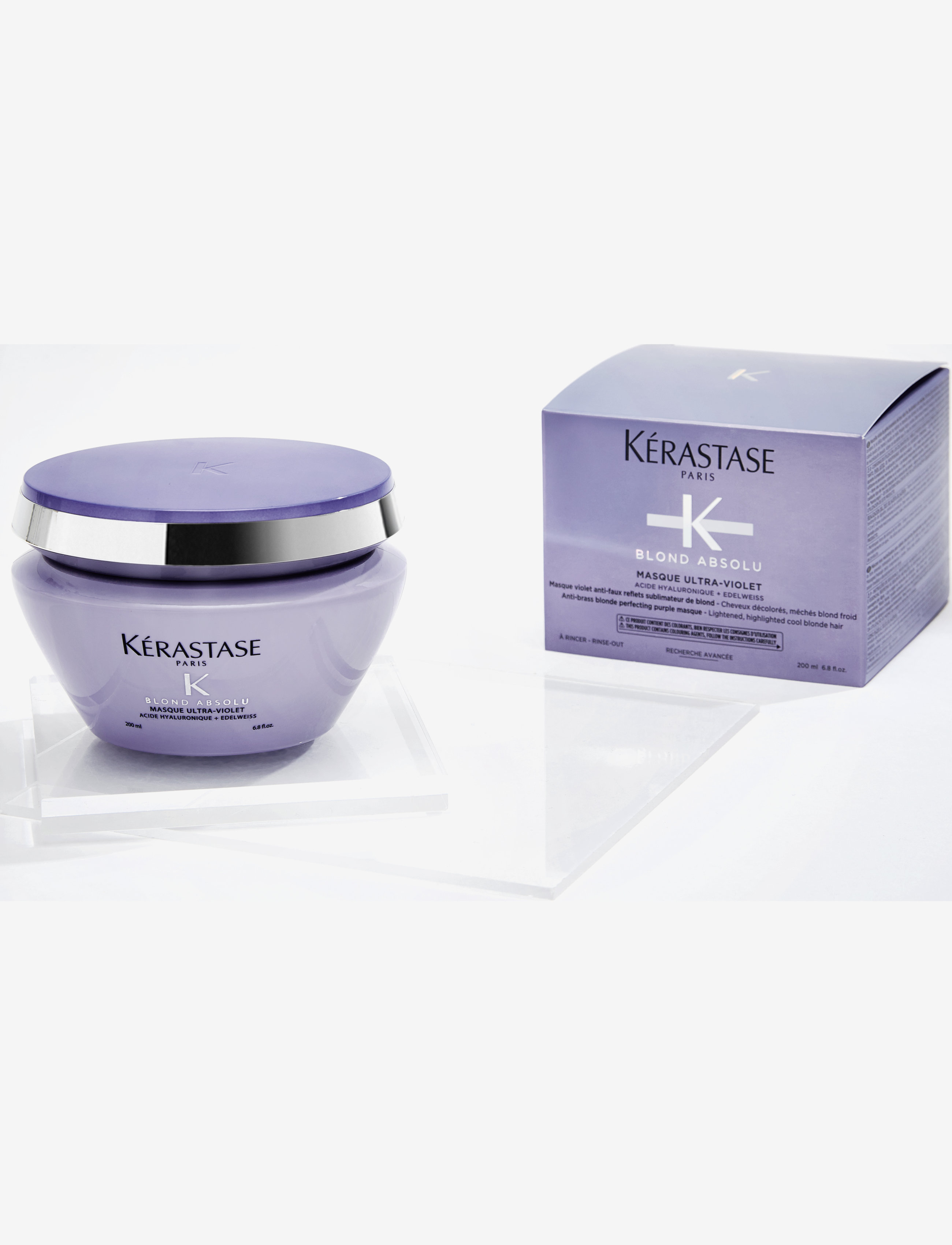 Kérastase - Kérastase Blond Absolu Masque Ultra-Violet Hair Mask 200 ml - hårkur - no colour - 5