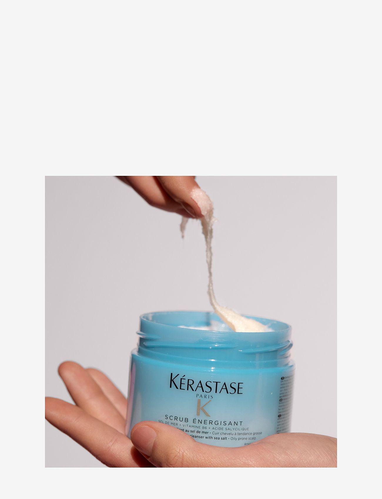 Kérastase - Fusio-Scrub Energisant Purifying Scalp Scrub - hoidot hiuspohjalle - clear - 3