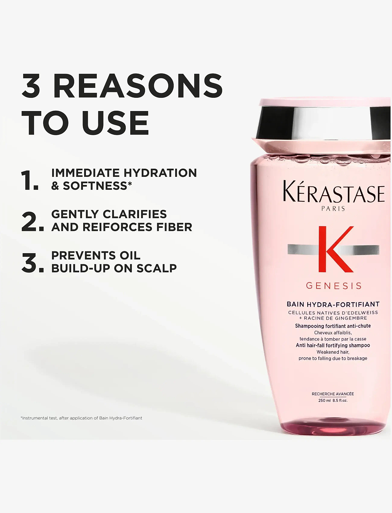 Kérastase - Kérastase Genesis Bain Hydra-Fortifiant 250 ml - shampoo - no colour - 2