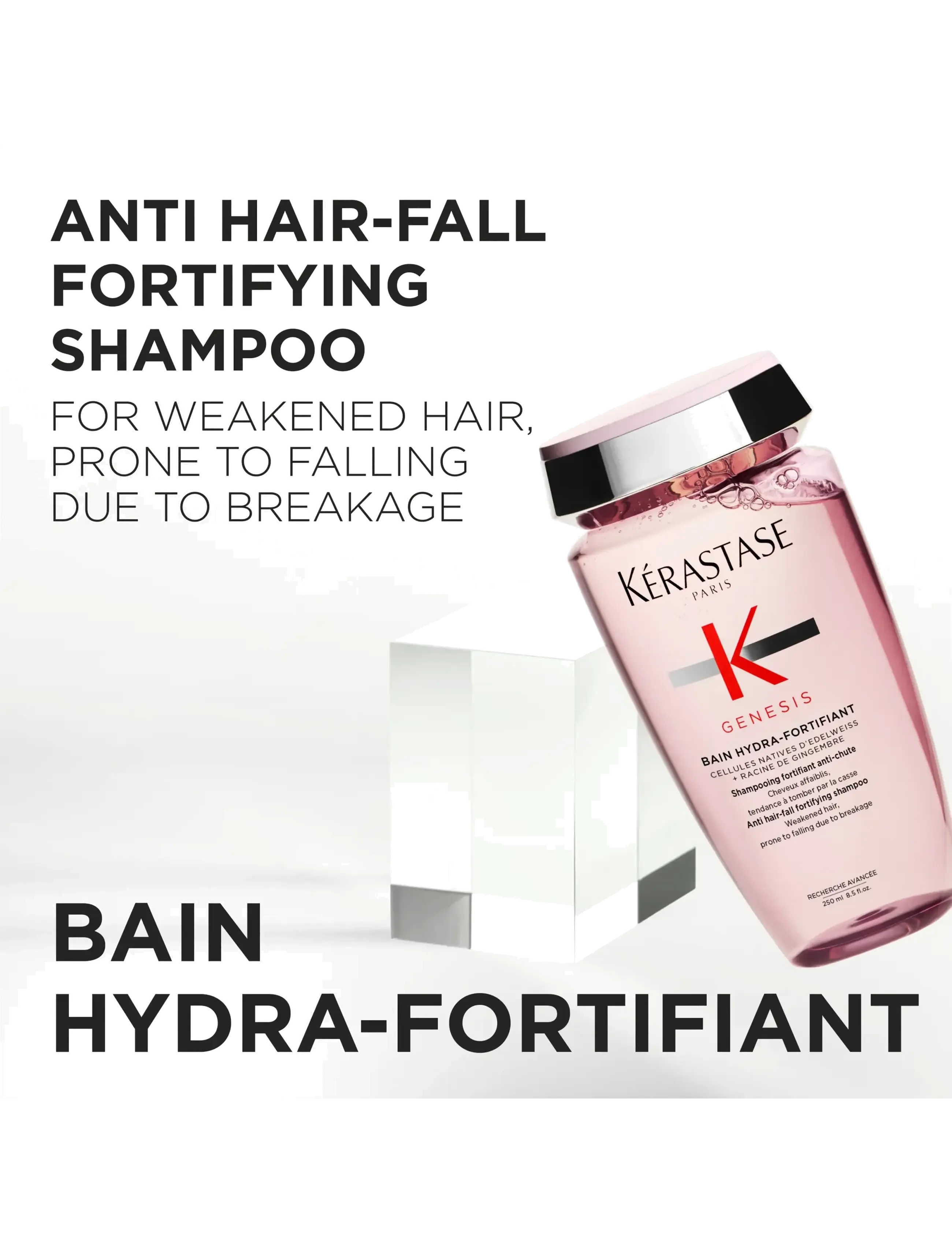 Kérastase - Kérastase Genesis Bain Hydra-Fortifiant 250 ml - hårvård - no colour - 2