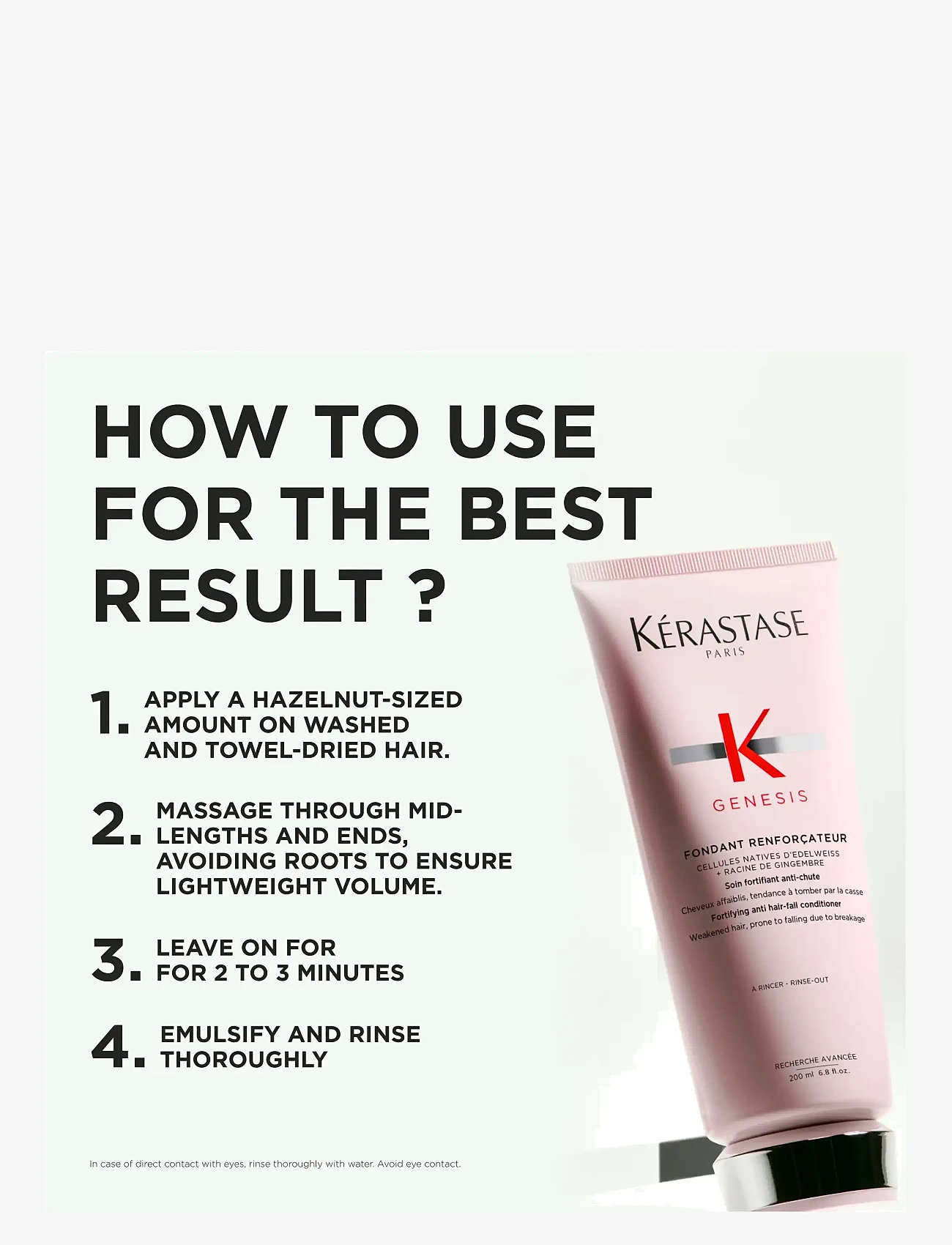 Kérastase - Genesis Fondant Renforcateur Conditioner - scalp treatment - no colour - 3