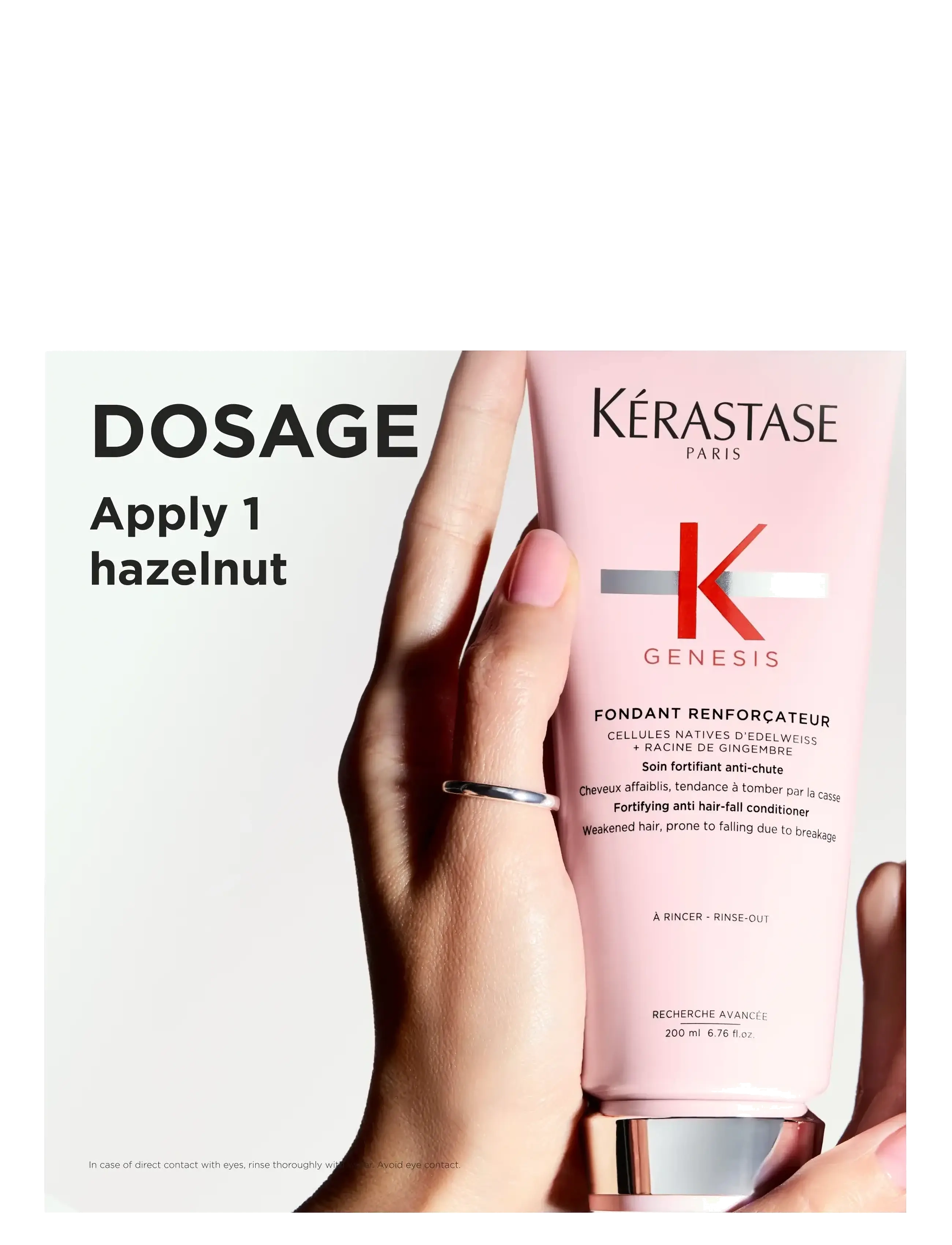 Kérastase - Kérastase Genesis Fondant Renforcateur Conditioner 200 ml - scalp treatment - no colour - 4