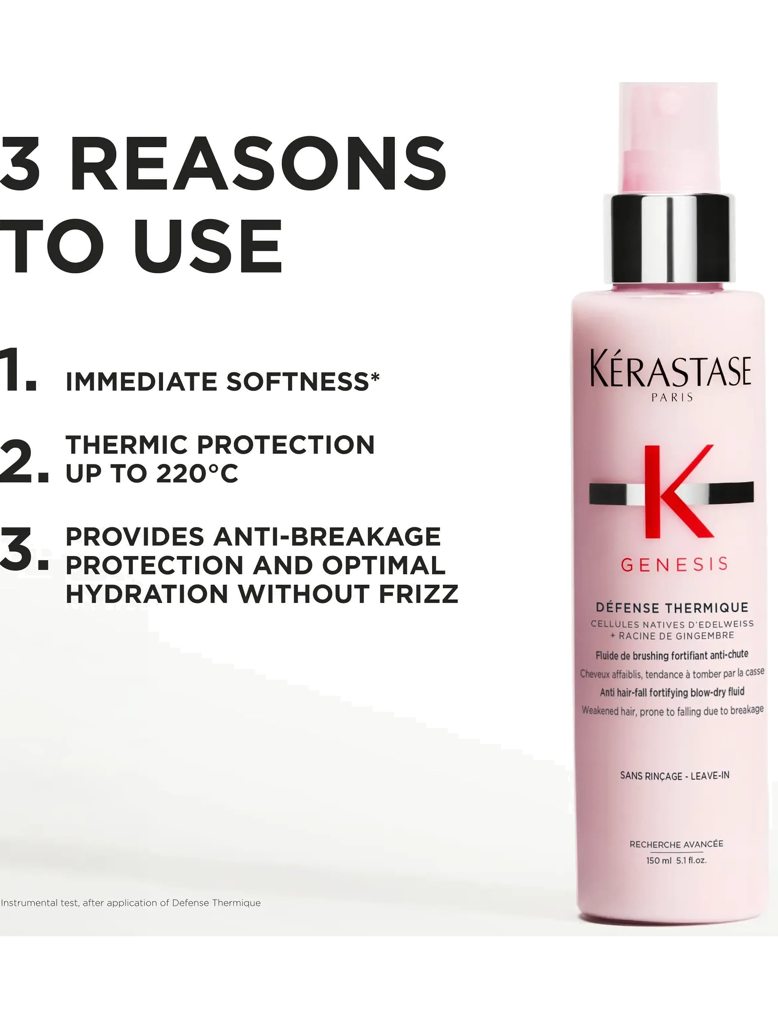 Kérastase - Kérastase Genesis Defense Thermique Leave-in 150 ml - lämpösuojat - no colour - 2