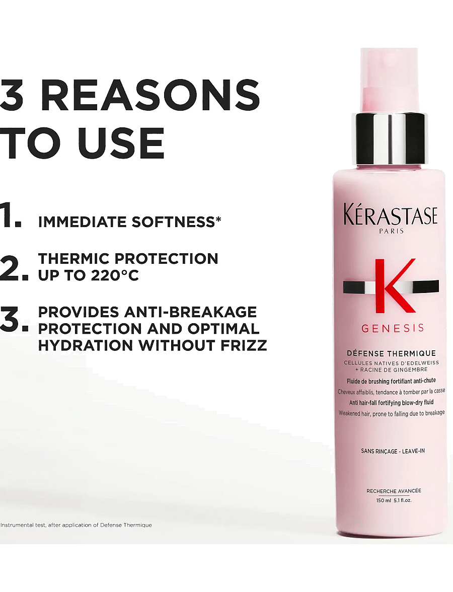 Kérastase - Kérastase Genesis Defense Thermique Leave-in 150 ml - värmeskydd - no colour - 2