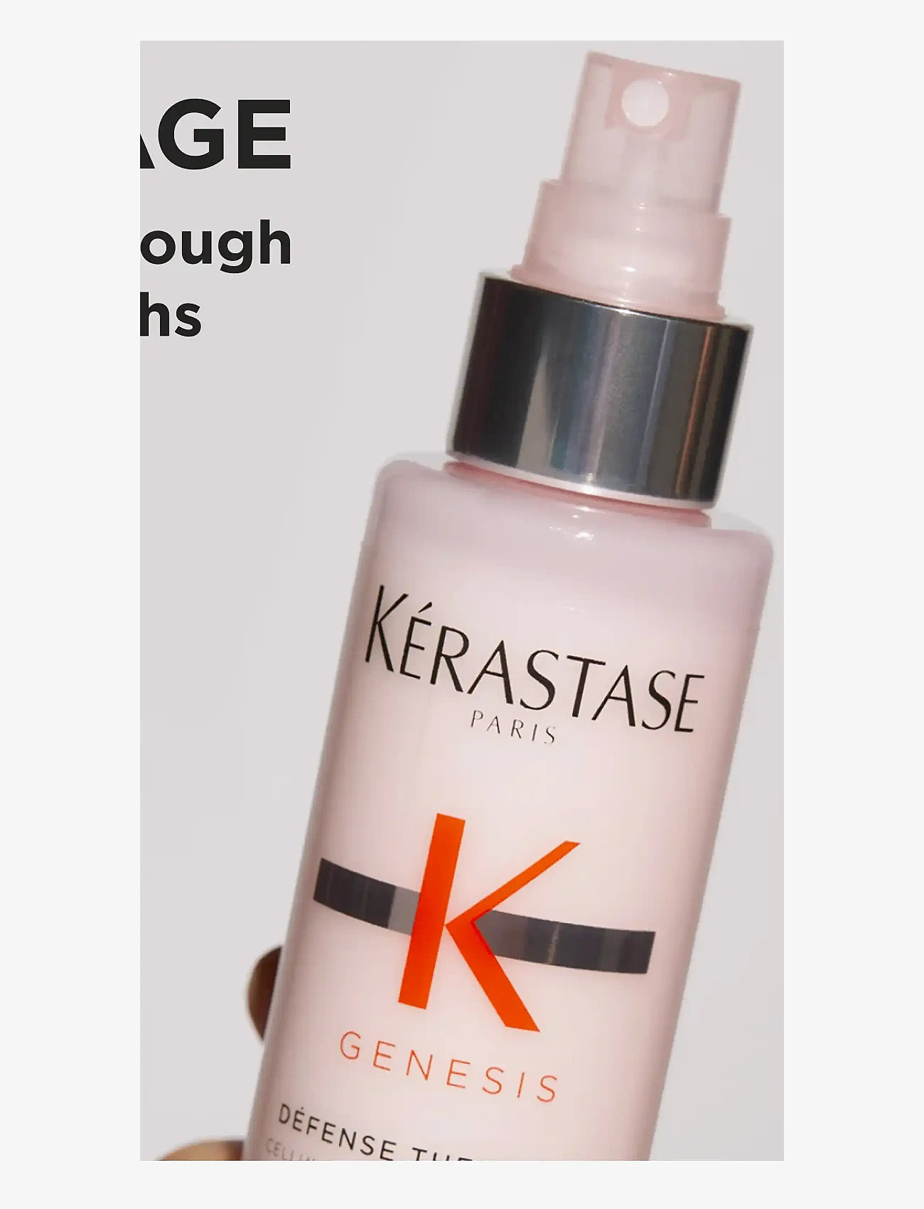 Kérastase - Genesis Défense Thermique Leave-In - värmeskydd - no colour - 4