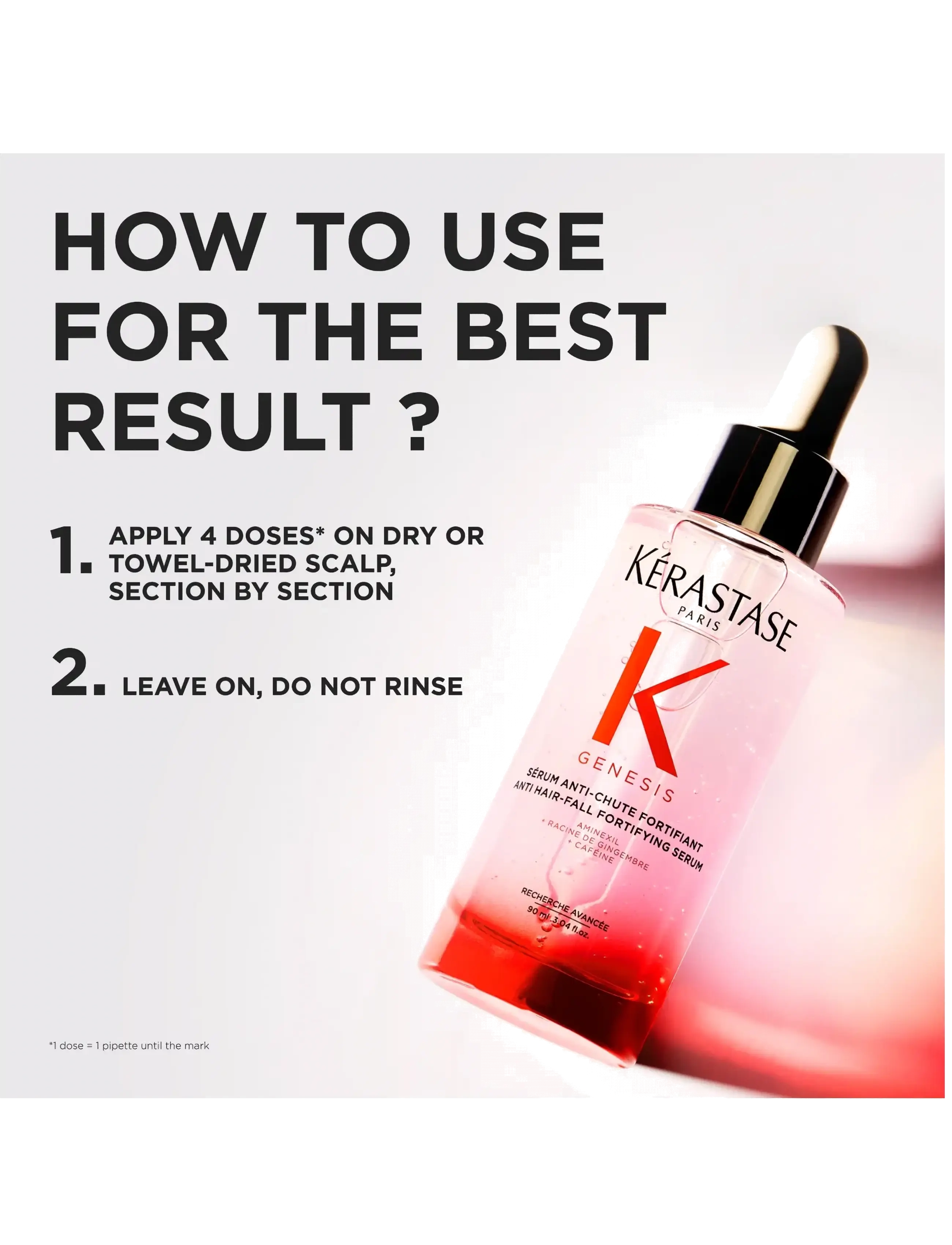 Kérastase - Kérastase Genesis Serum Anti Chute Fortifiant 90 ml - sommerens hårprodukter - no colour - 2