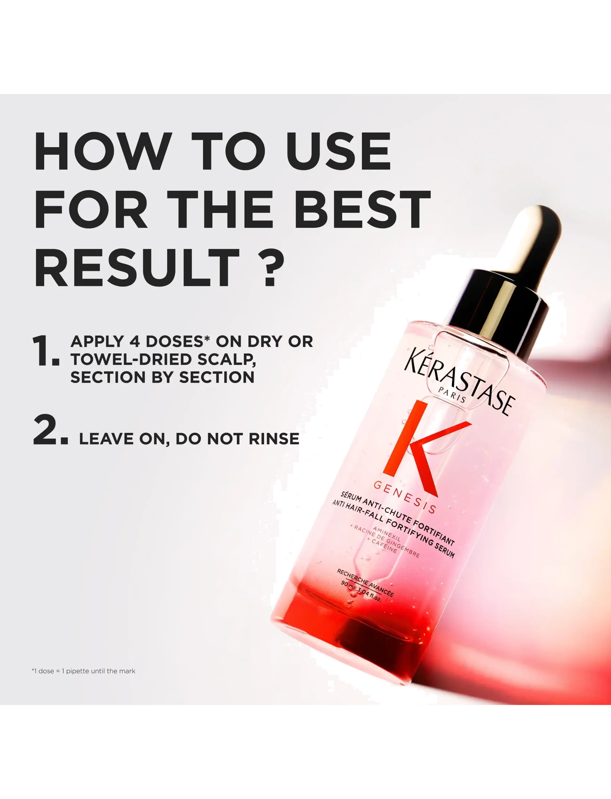 KÉRASTA Genesis Serum Anti Chute Fortifiant behandling dam – bild 4