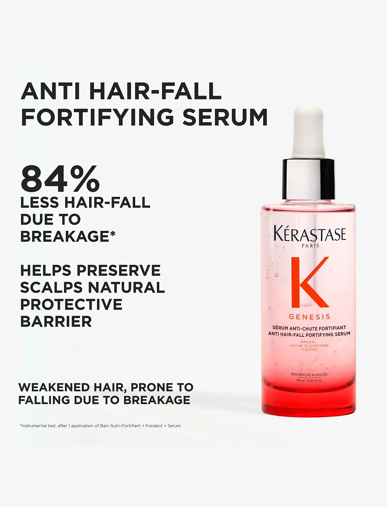 Kérastase - Kérastase Genesis Serum Anti Chute Fortifiant 90ml - hårserum - no colour - 2