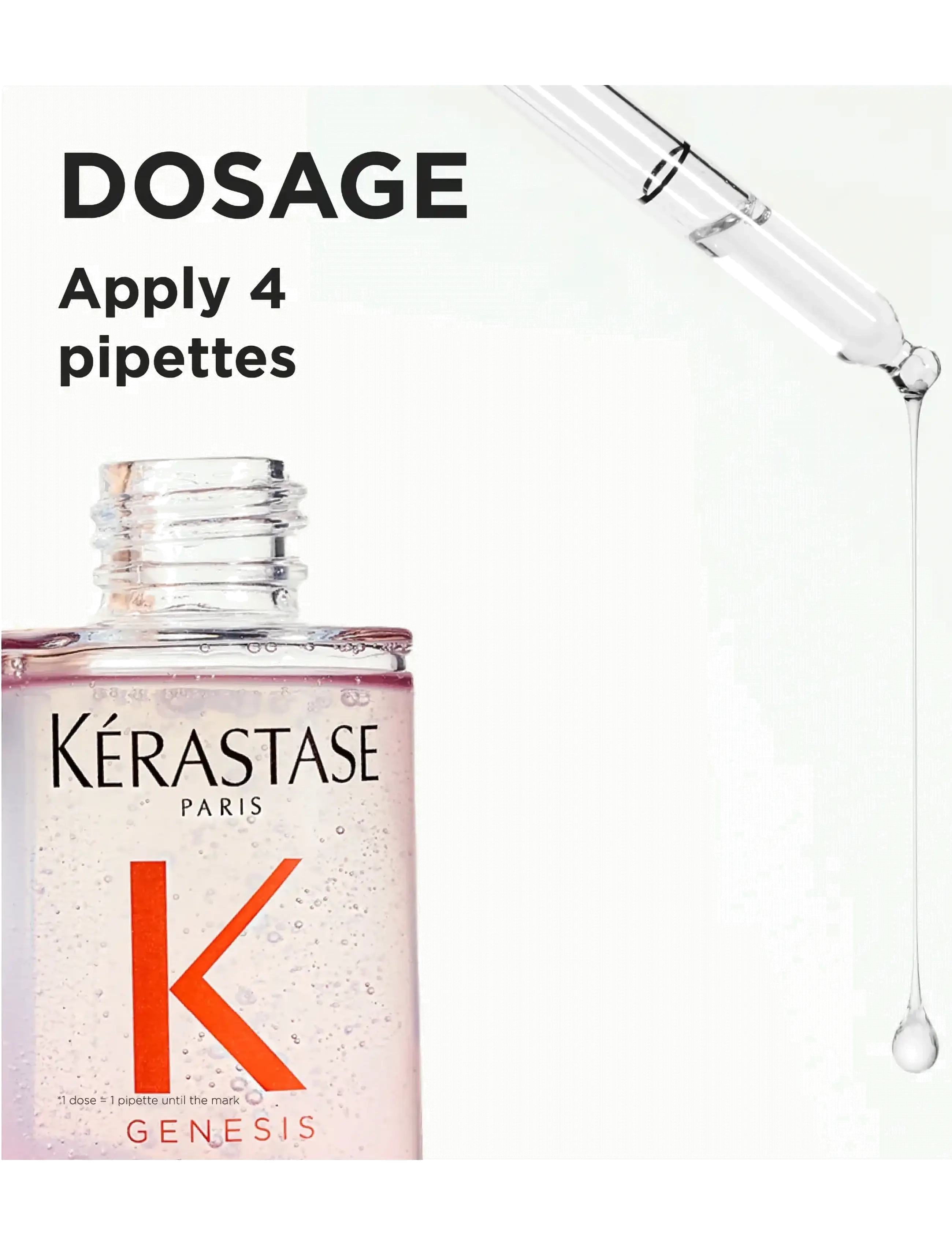 Kérastase - Kérastase Genesis Serum Anti Chute Fortifiant 90 ml - sommerens hårprodukter - no colour - 3