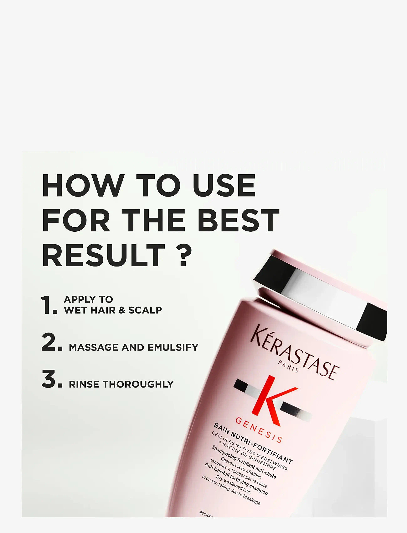 Kérastase - Genesis Bain Nutri-Fortifiant Shampoo - no colour - 2