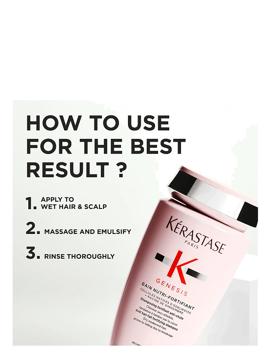 Kérastase - Kérastase Genesis Bain Nutri-Fortifiant 250 ml - scalp treatment - no colour - 2