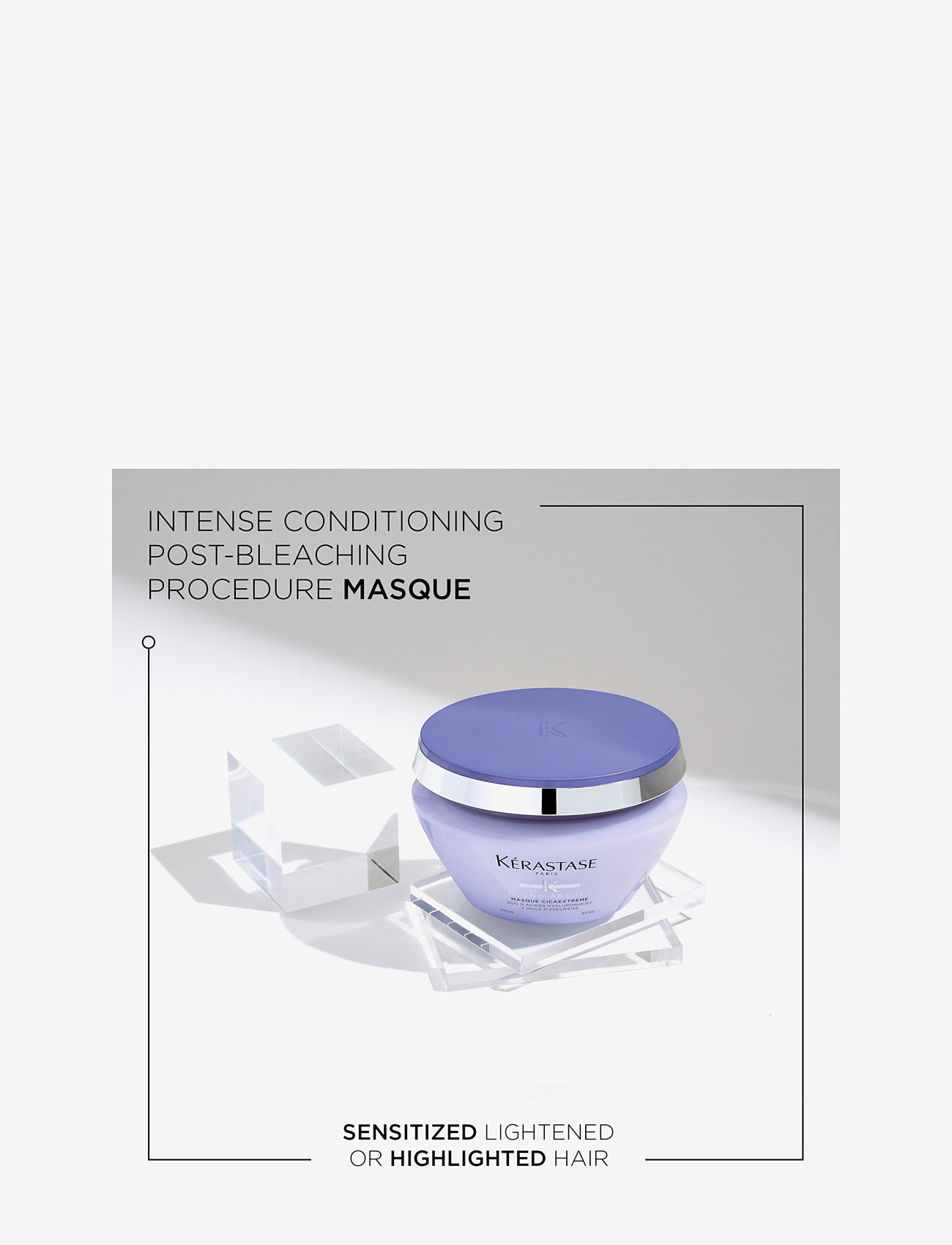 Kérastase - Blond Absolu Masque Cicaextreme Hair Mask - hårinpackning - clear - 1