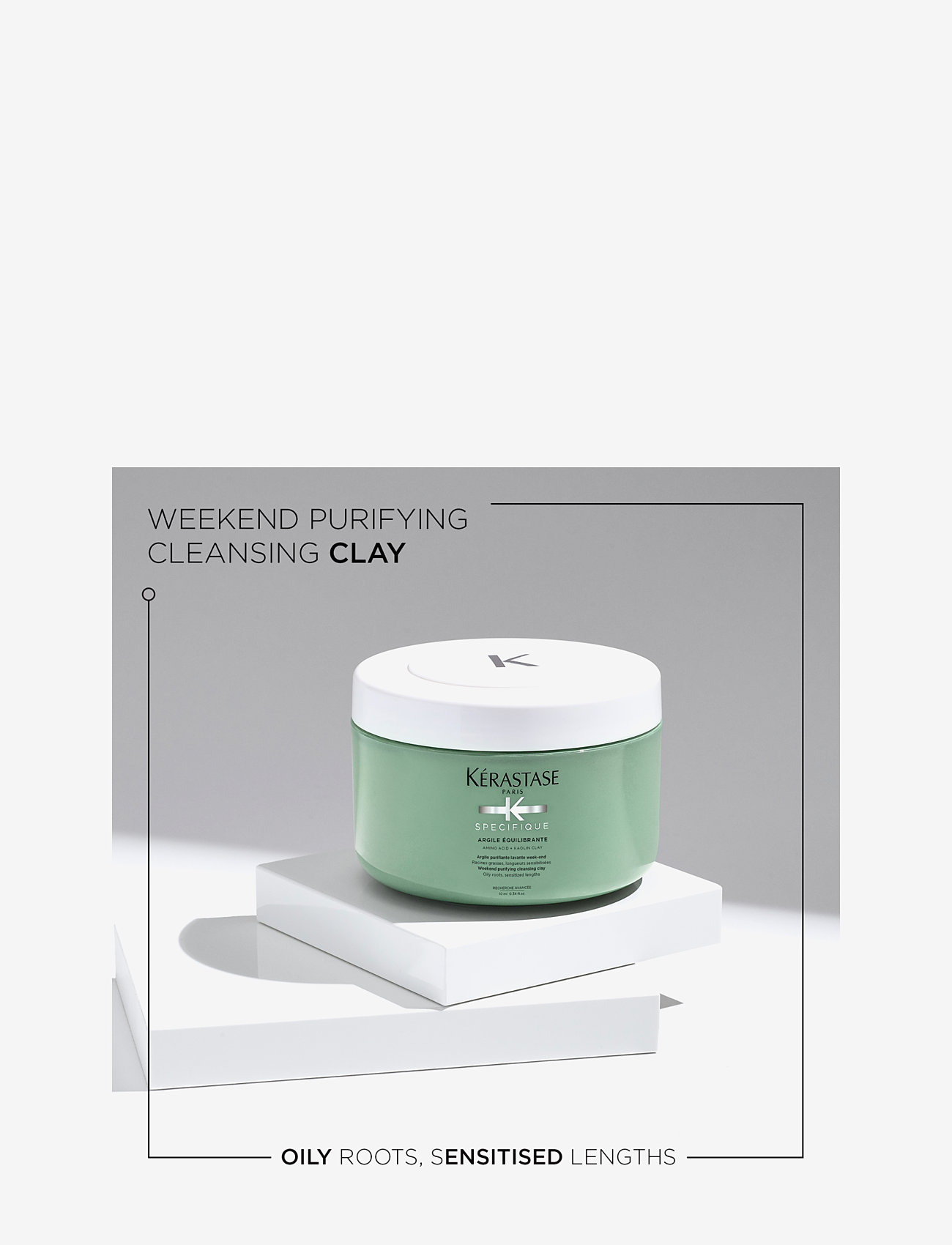 Kérastase - Specifiqué Argile Équilibrante Cleansing Clay - hårinpackning - no colour - 1