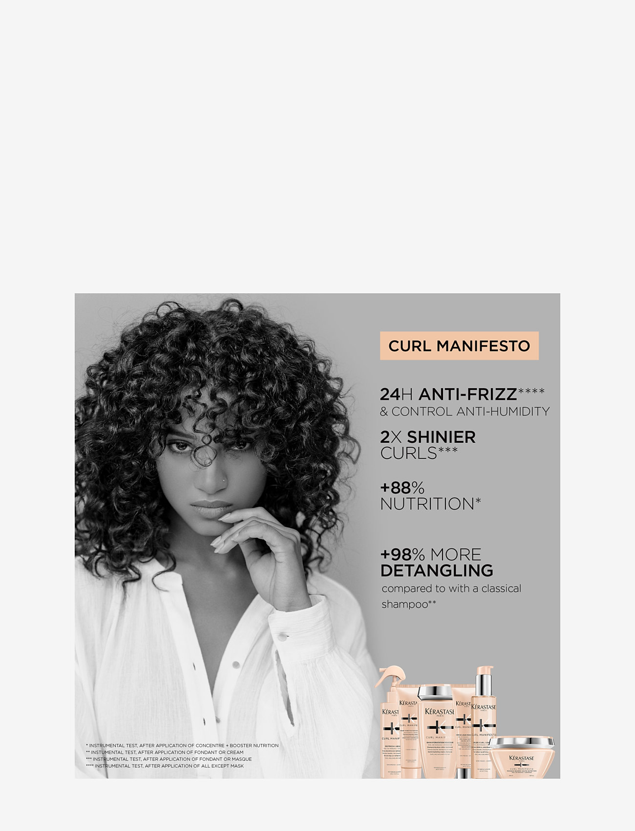 Kérastase - Curl Manifesto Bain Hydratation Douceur Shampoo - clear - 3