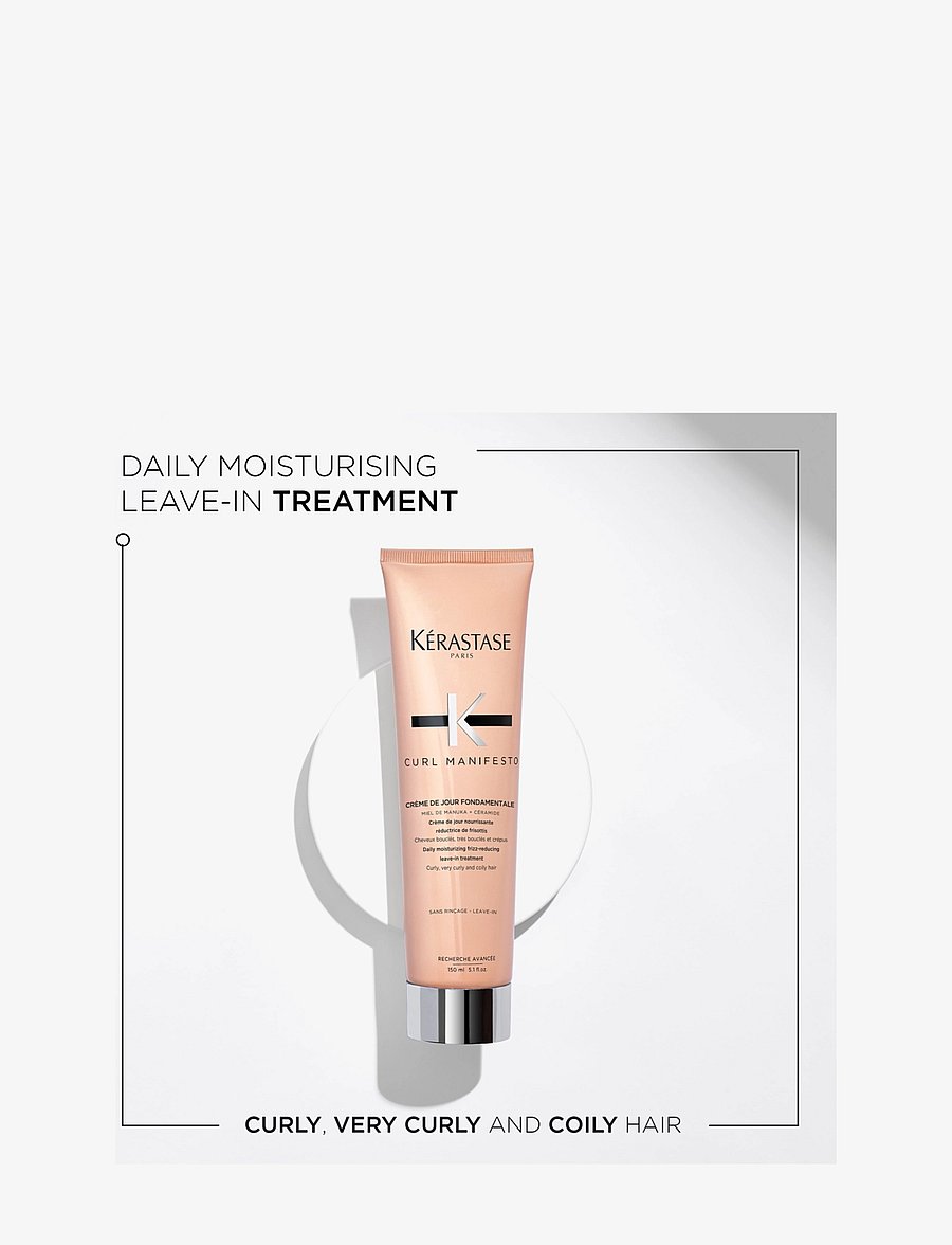 Kérastase - Kérastase Curl Manifesto Crème De Jour Fondamentale Leave-In 150 ml - balsam & conditioner - clear - 1